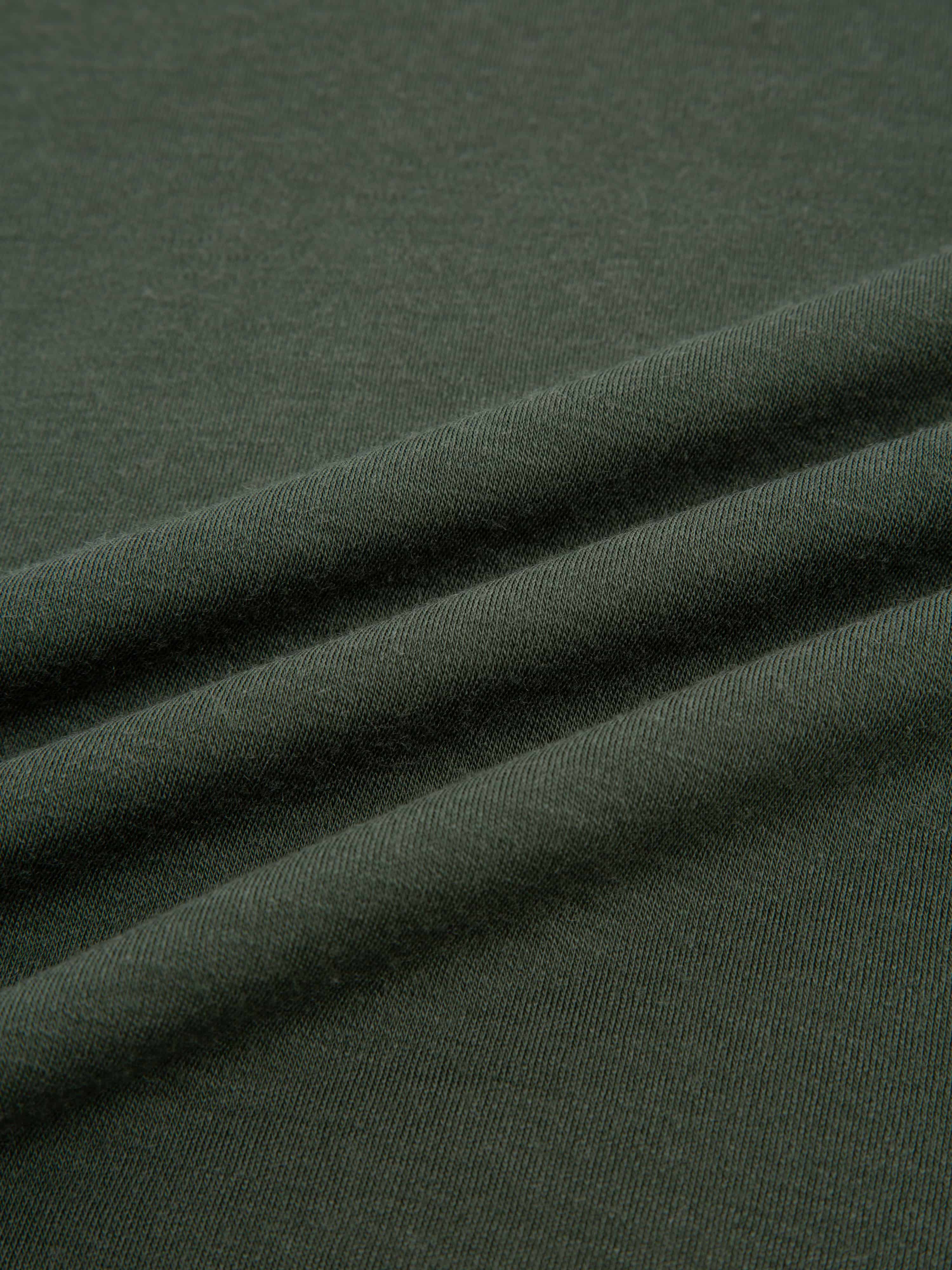 Ål Merino Half-Zip Ulltrøye Green