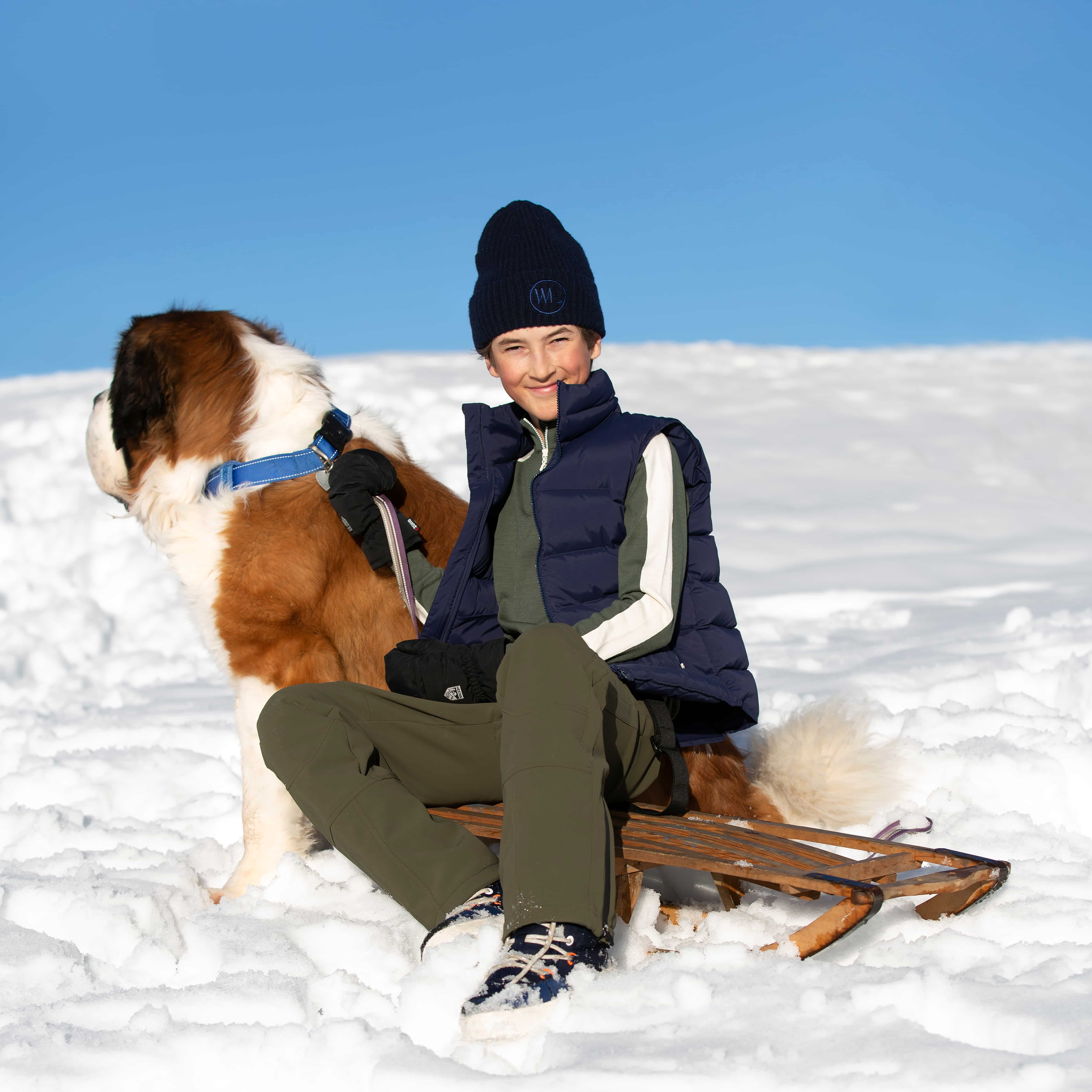 Ål Merino Half-Zip Ulltrøye Green