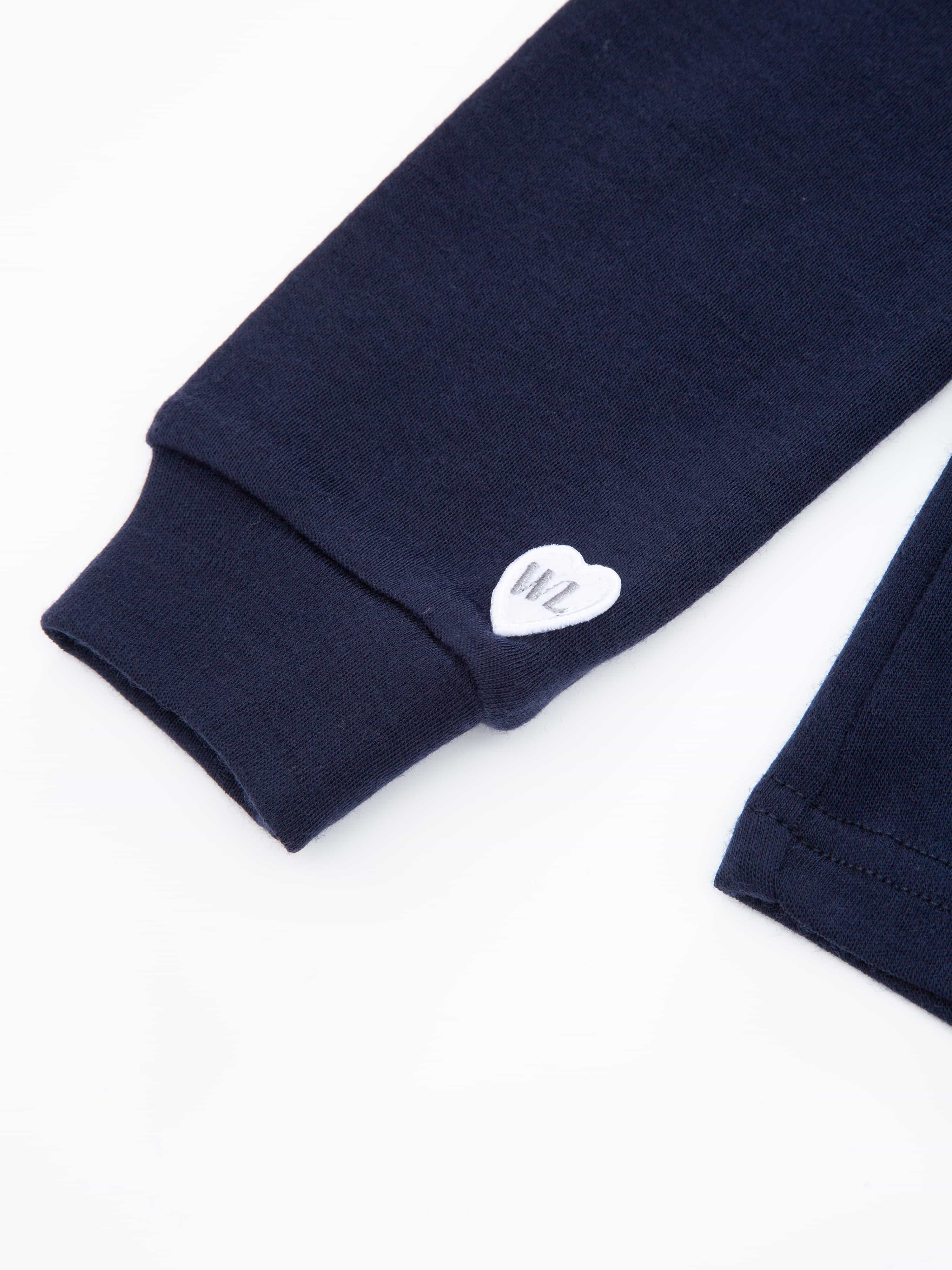 Bergen Merino Ullgenser 3-10 år Blue Ink