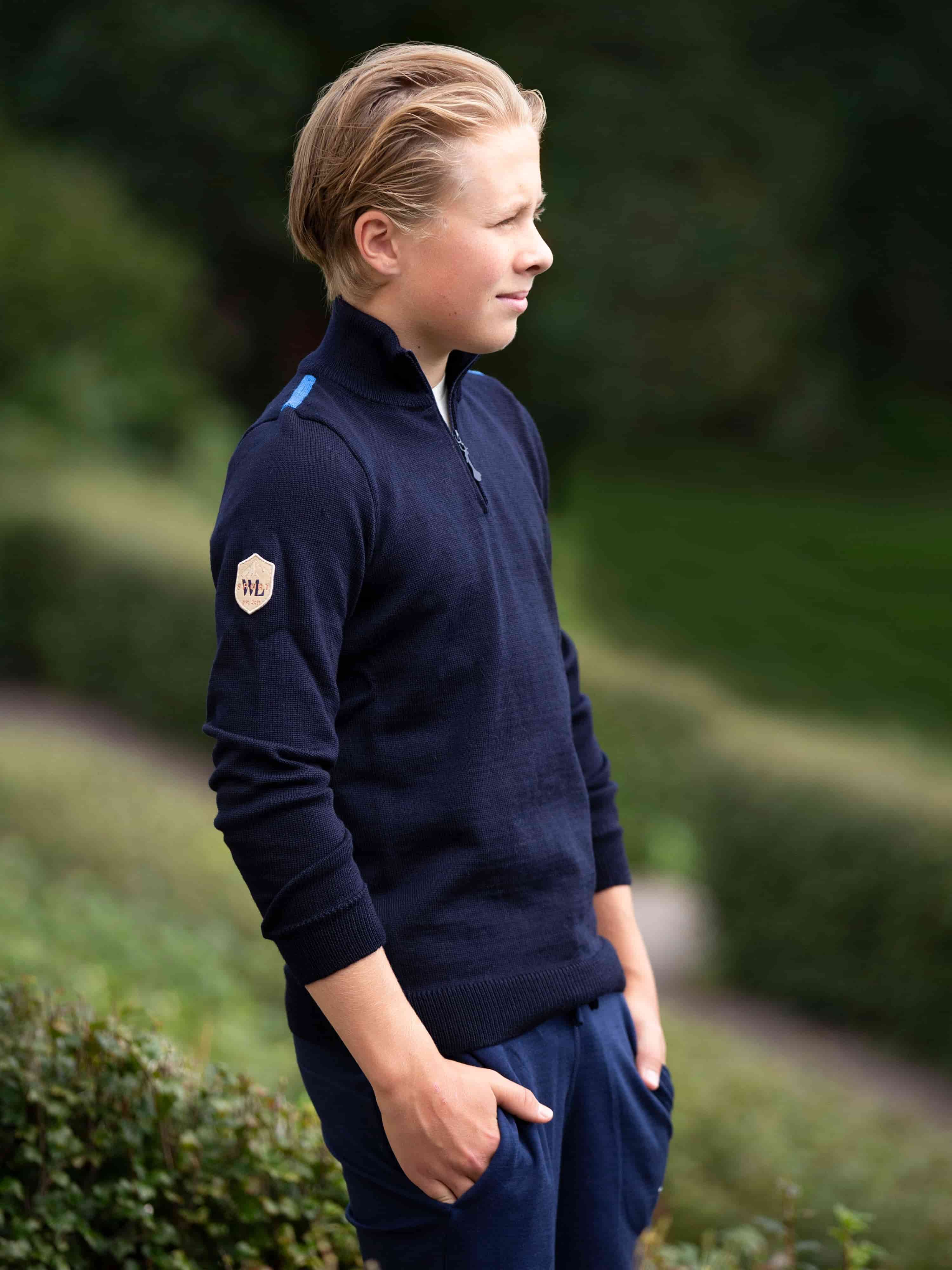 Geilo Explorer Strikkegenser  Blue