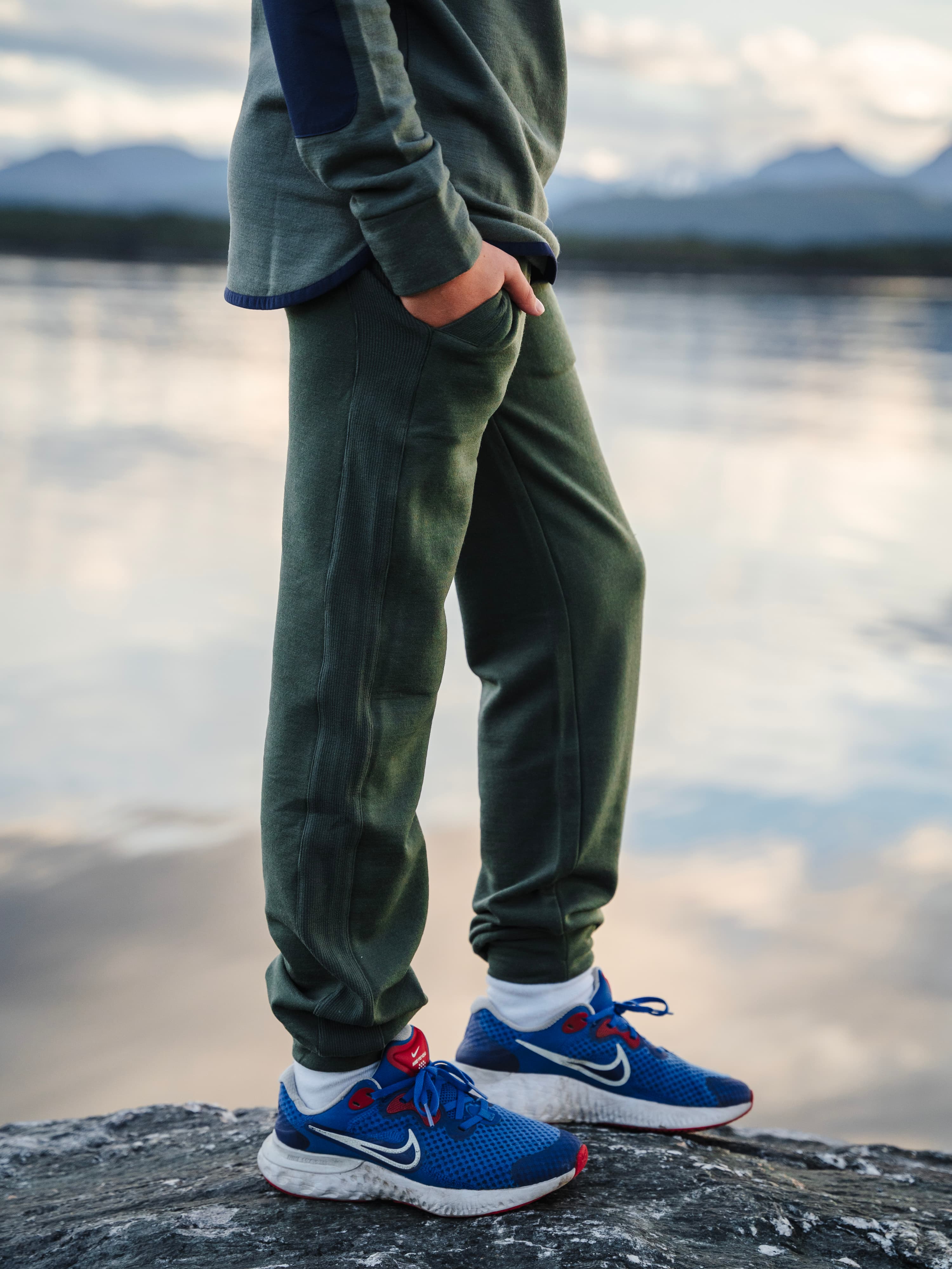 Hallingskarvet Merino Ullbukse Green