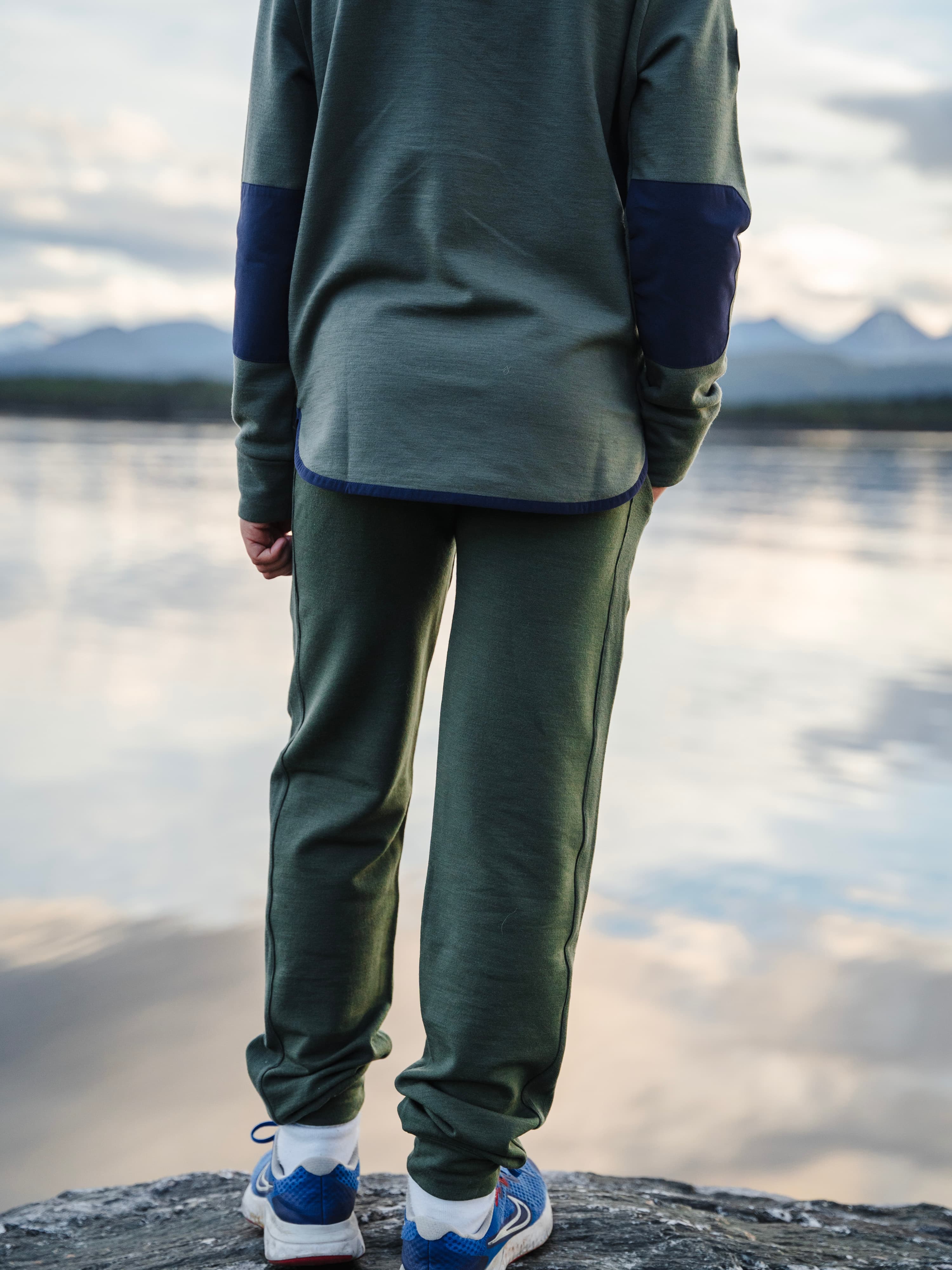 Hallingskarvet Merino Ullbukse Green