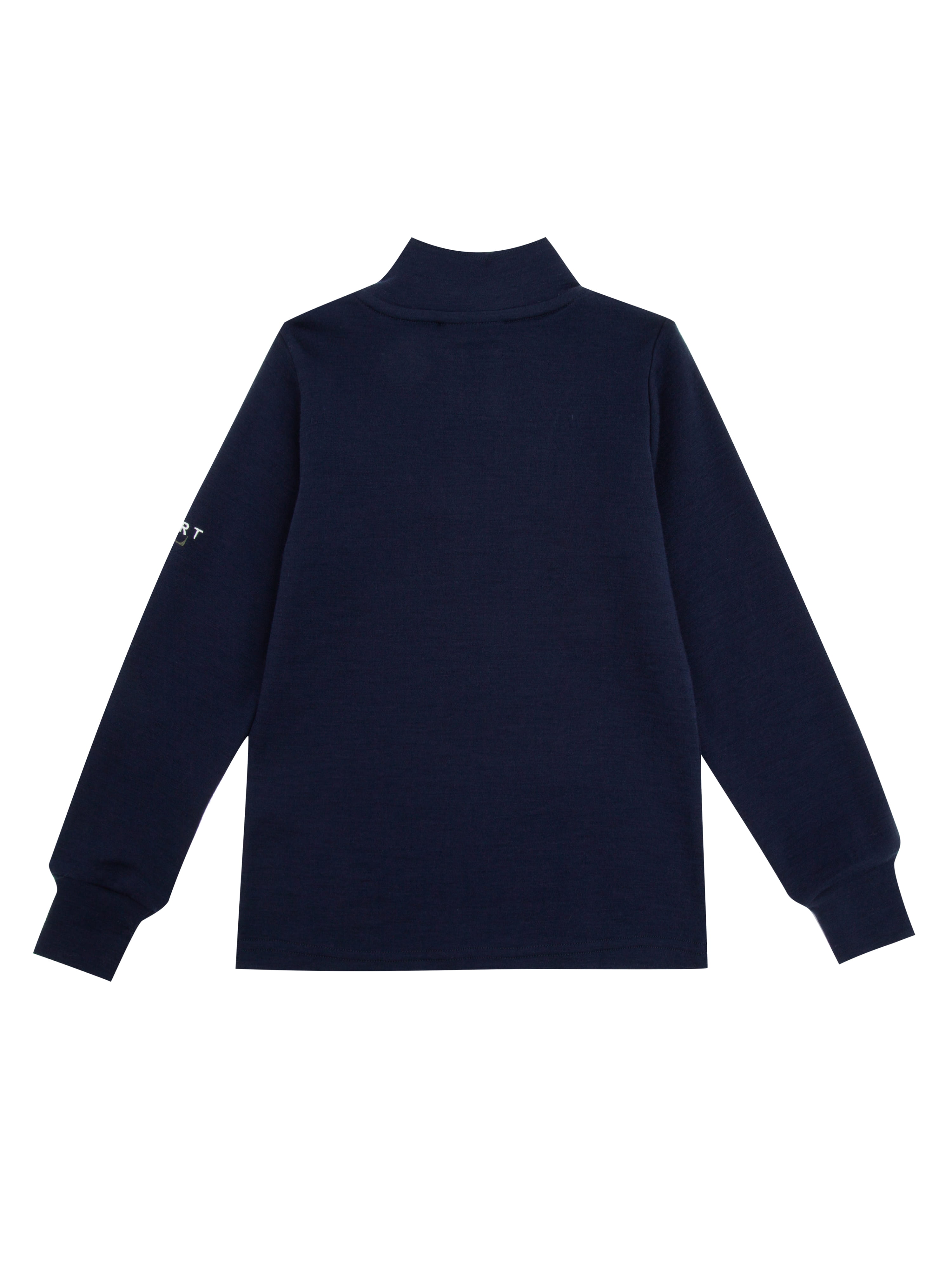 Høvringen Merino Half-Zip Blue Ink