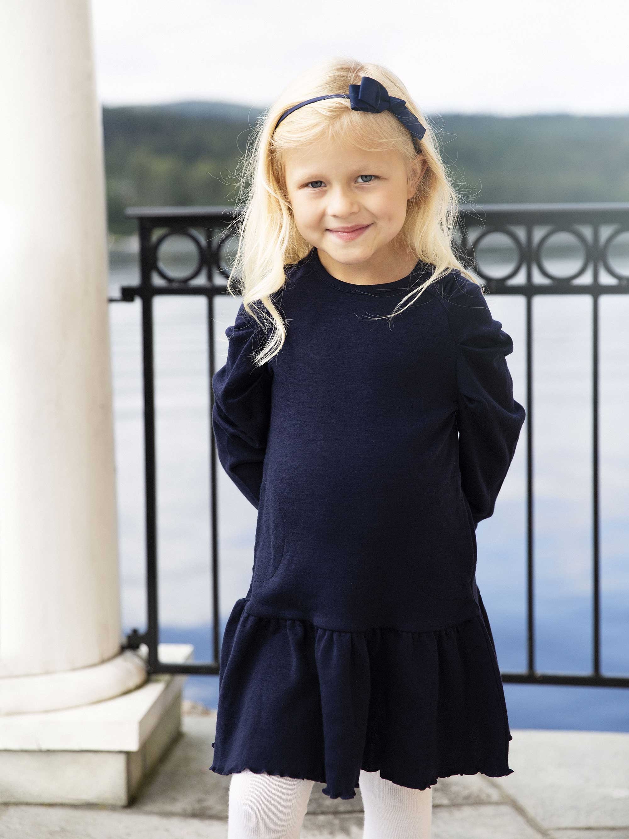 Lillehammer Merino Ullkjole Blue Ink