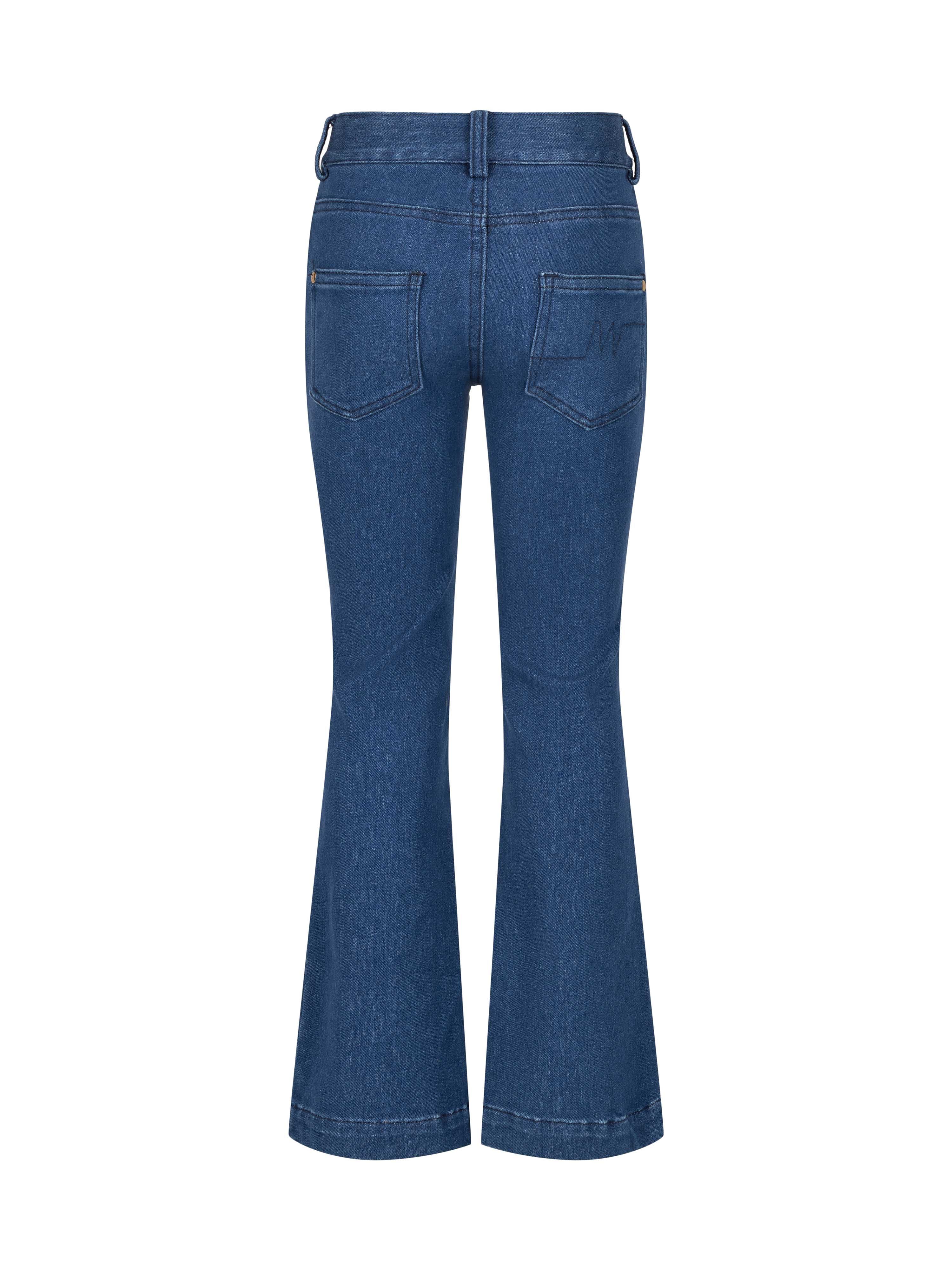 Tromsø Flare Ulljeans  Blue