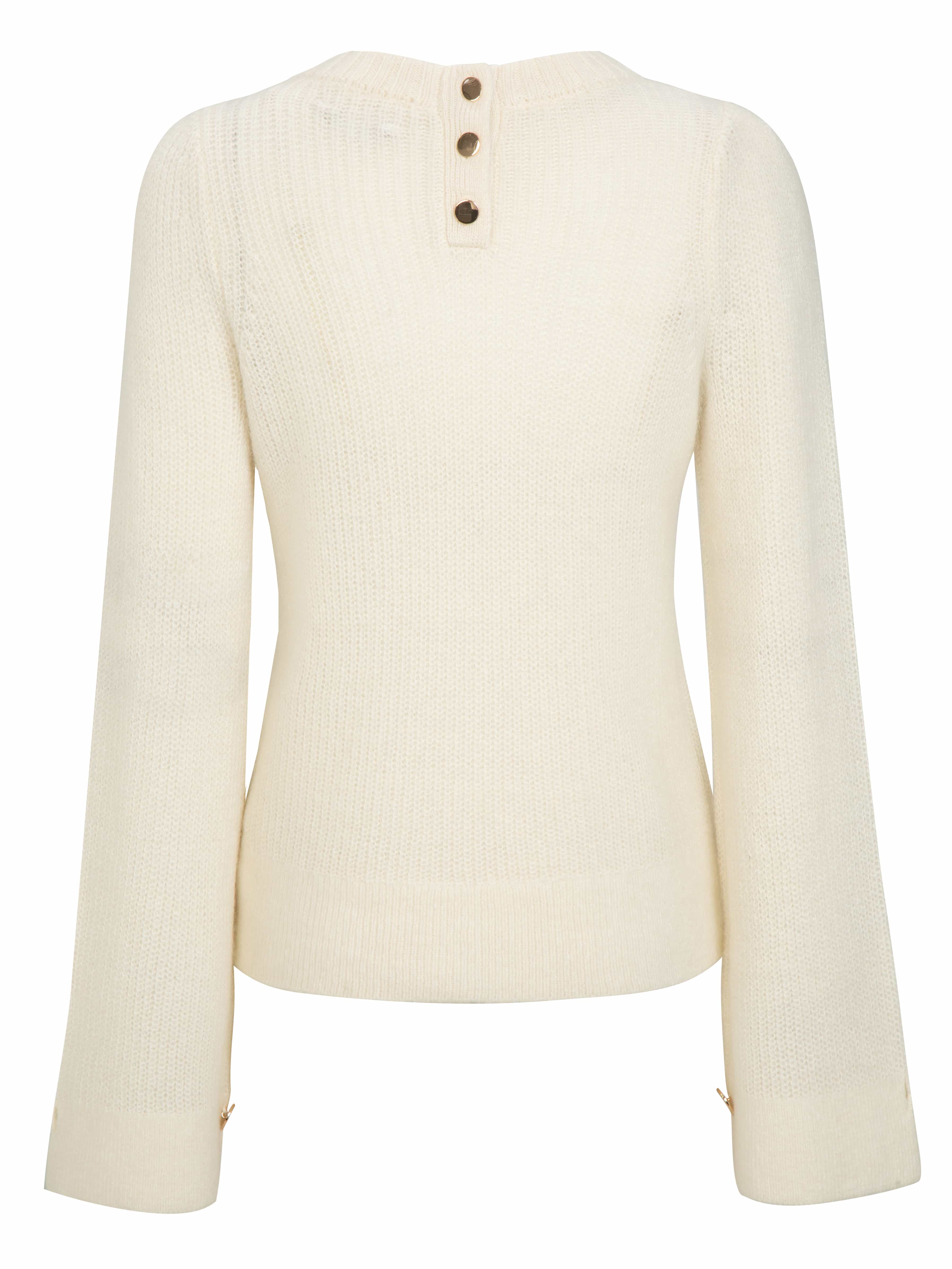 Lista Strikket Ullgenser Light Beige