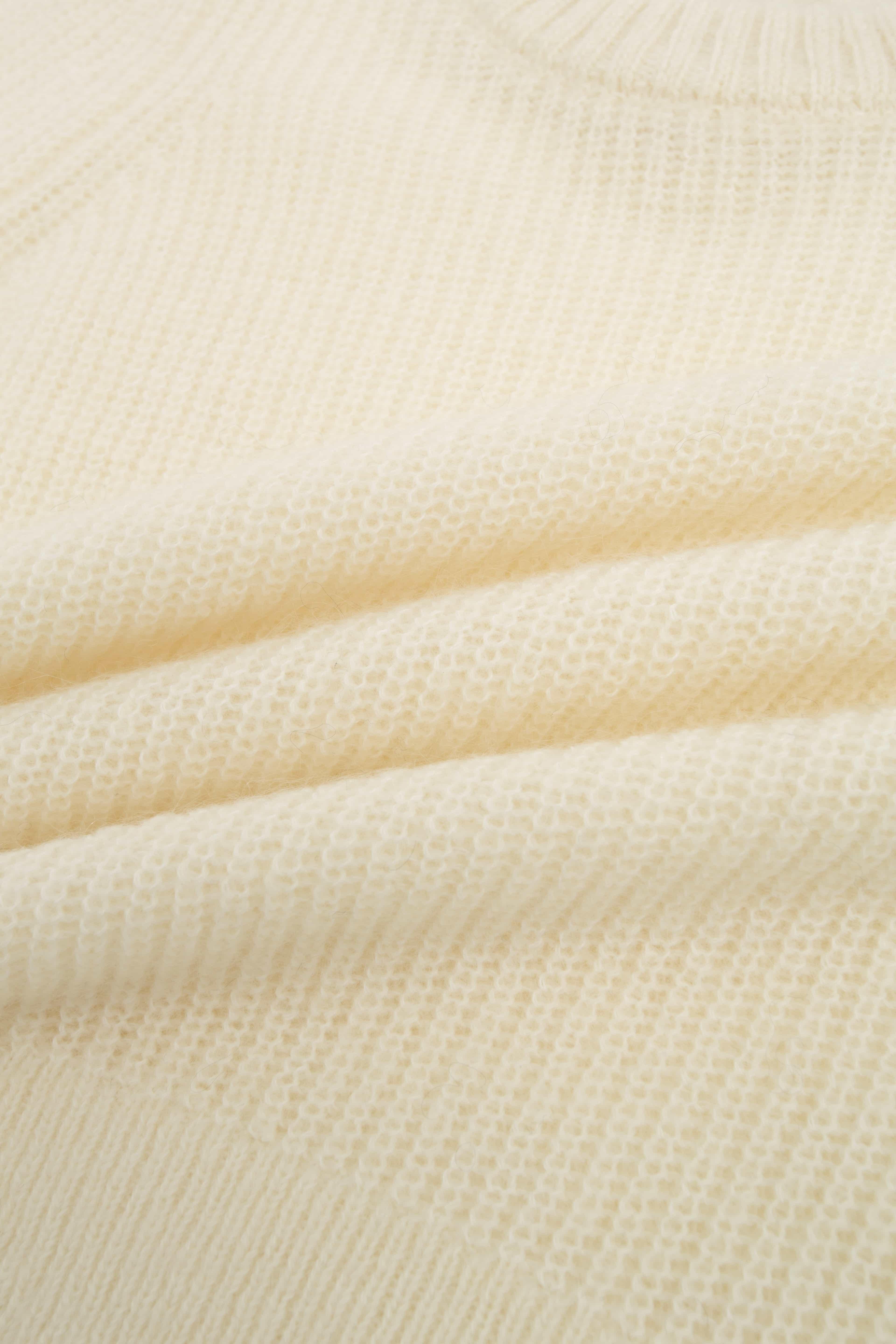 Lista Strikket Ullgenser Light Beige