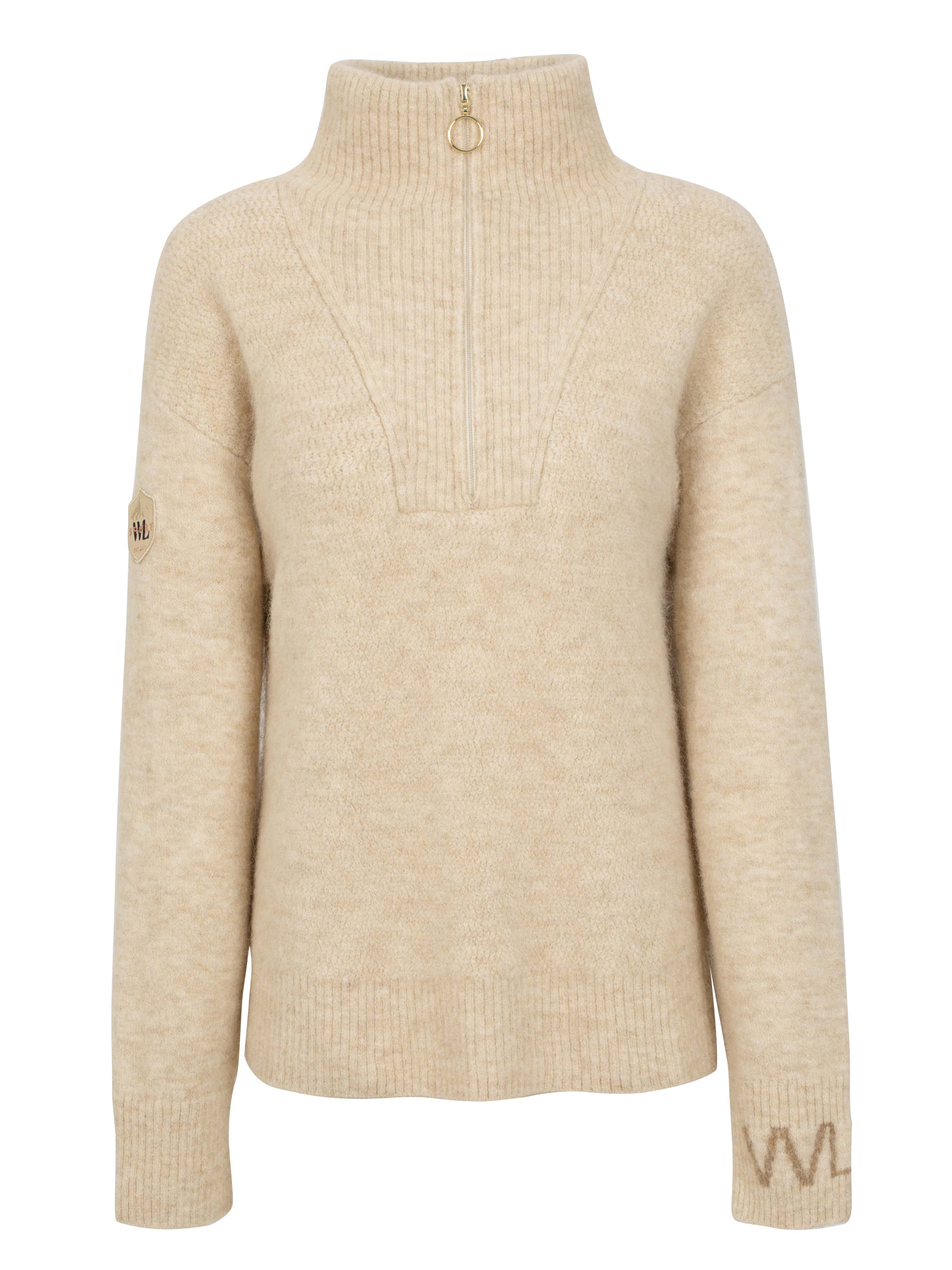 Loen Alpakka Strikkegenser Sand Dunes