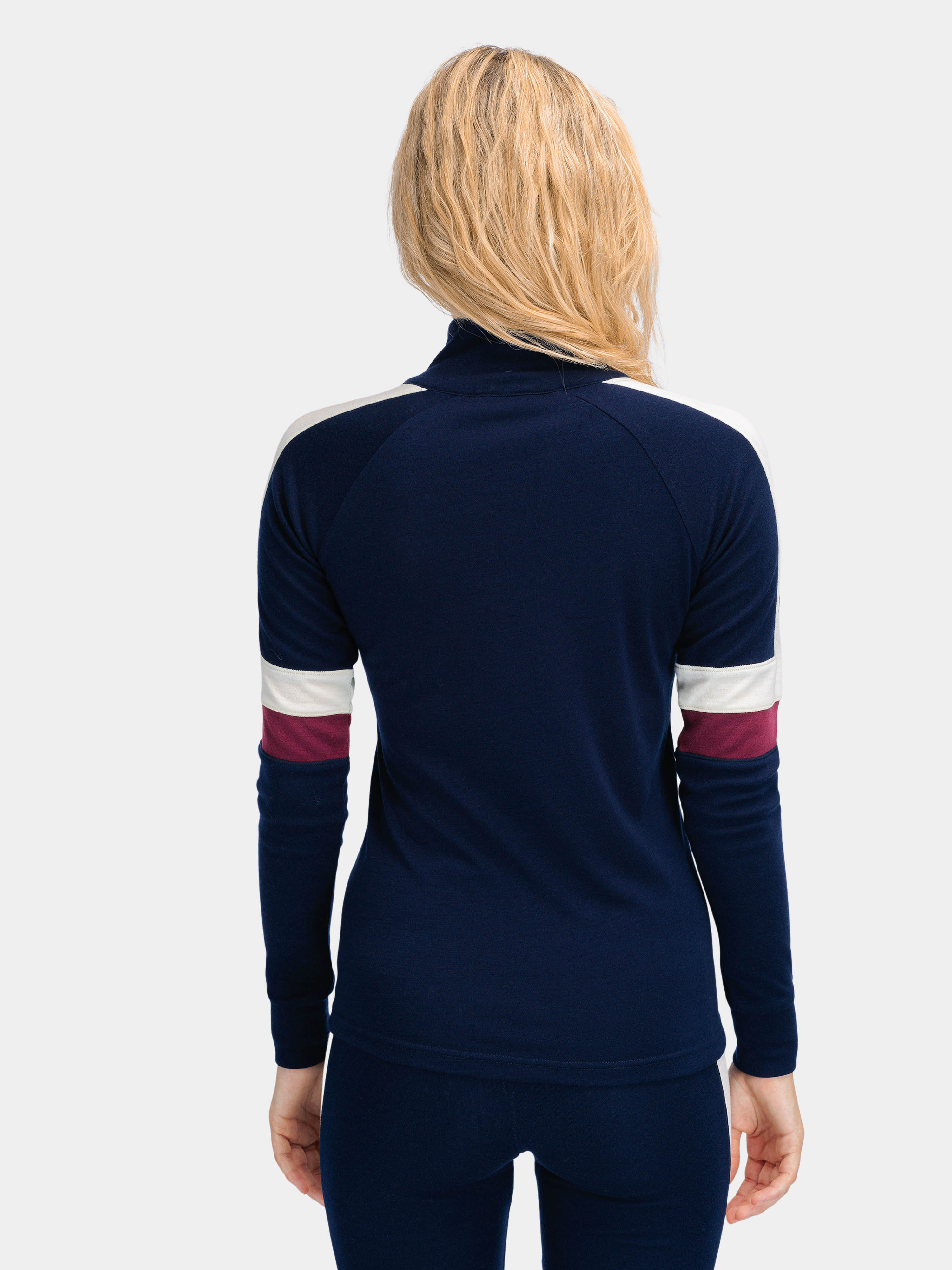 Rauland Half-zip Ulltrøye Blue Ink