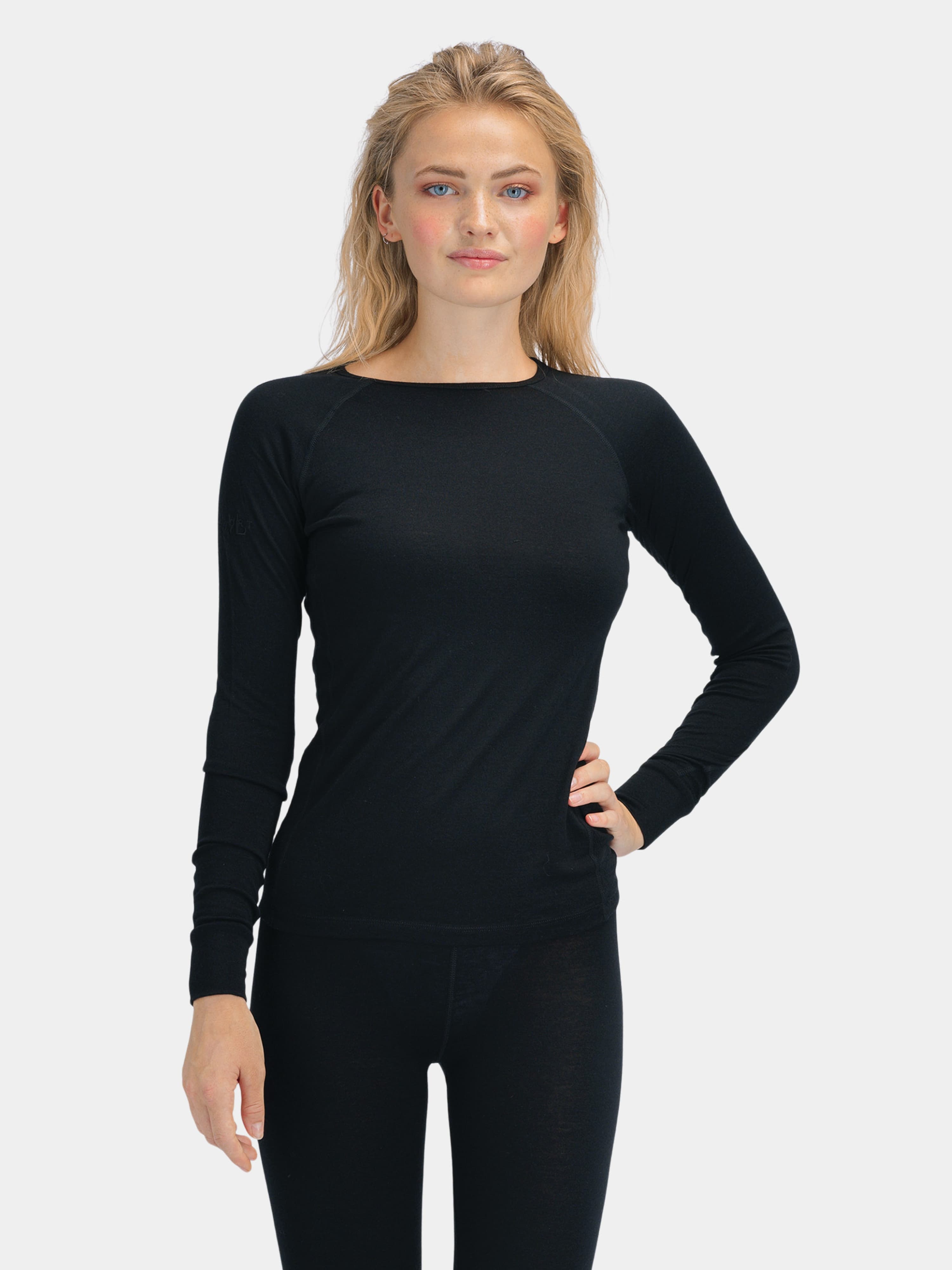Rena Merino Ulltrøye Black