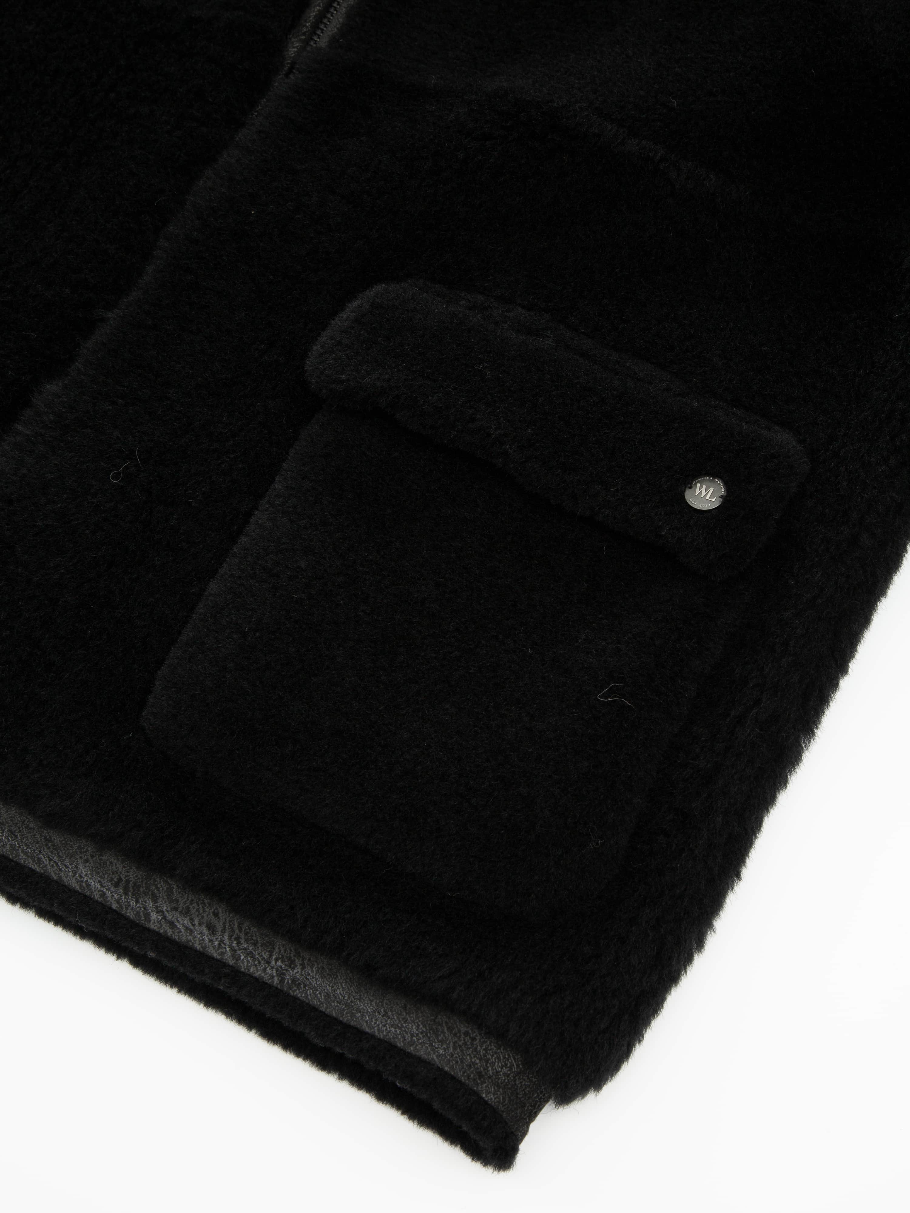 Solveggen Lammeull Jakke Black