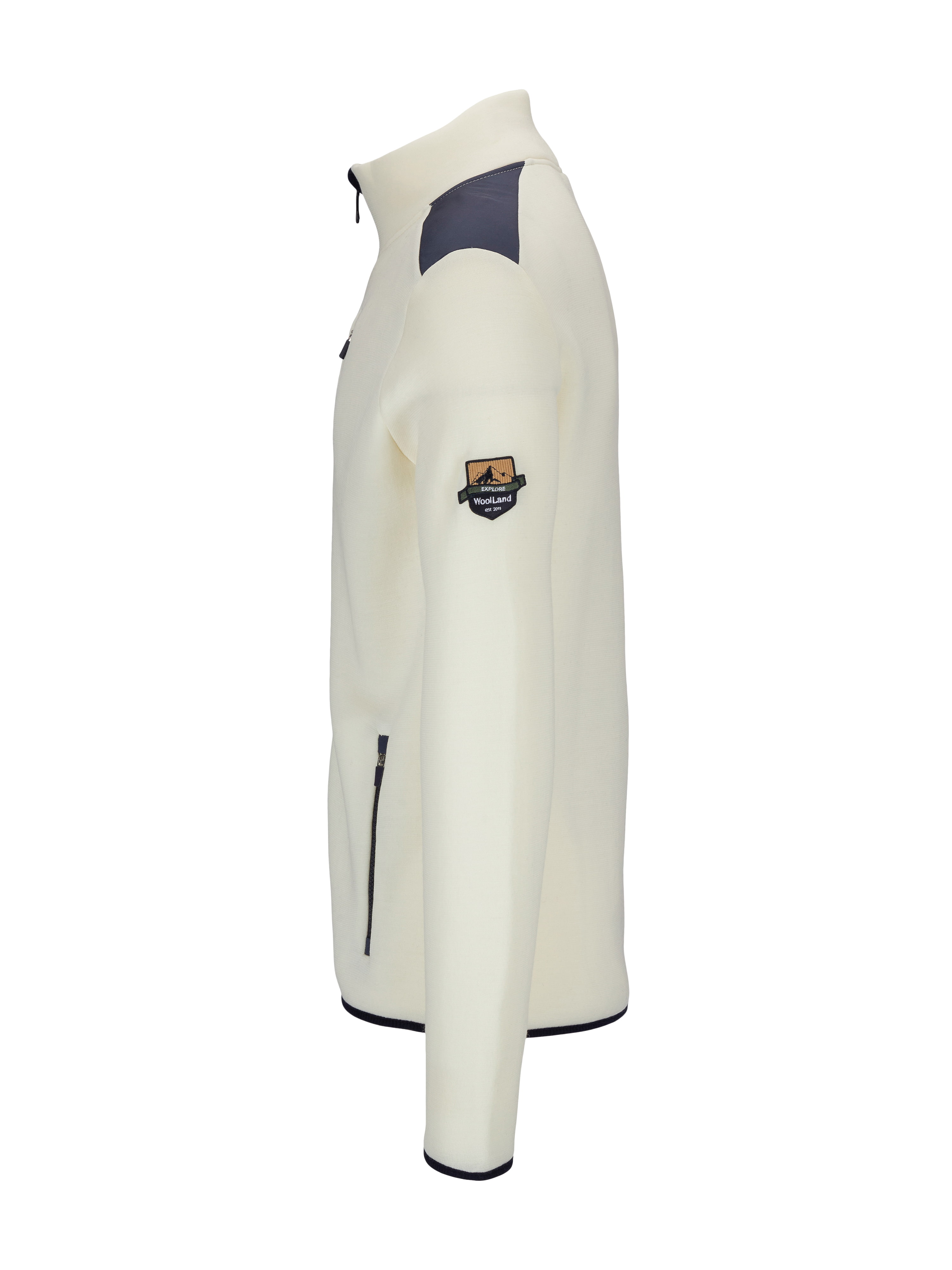 Sogndal Ull-fleece Jakke Snow White