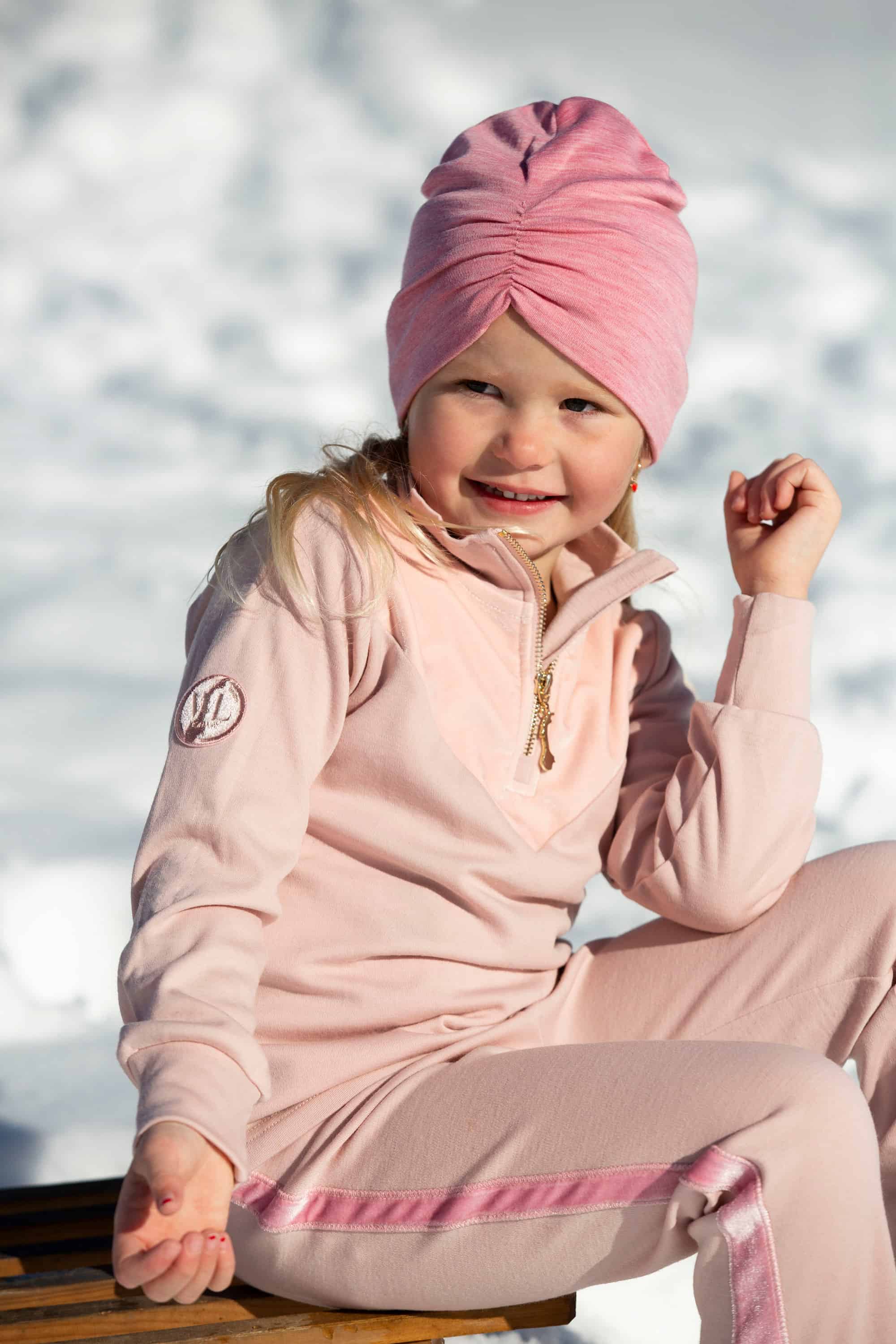 Auma Merino Ull-lue Rose Blush