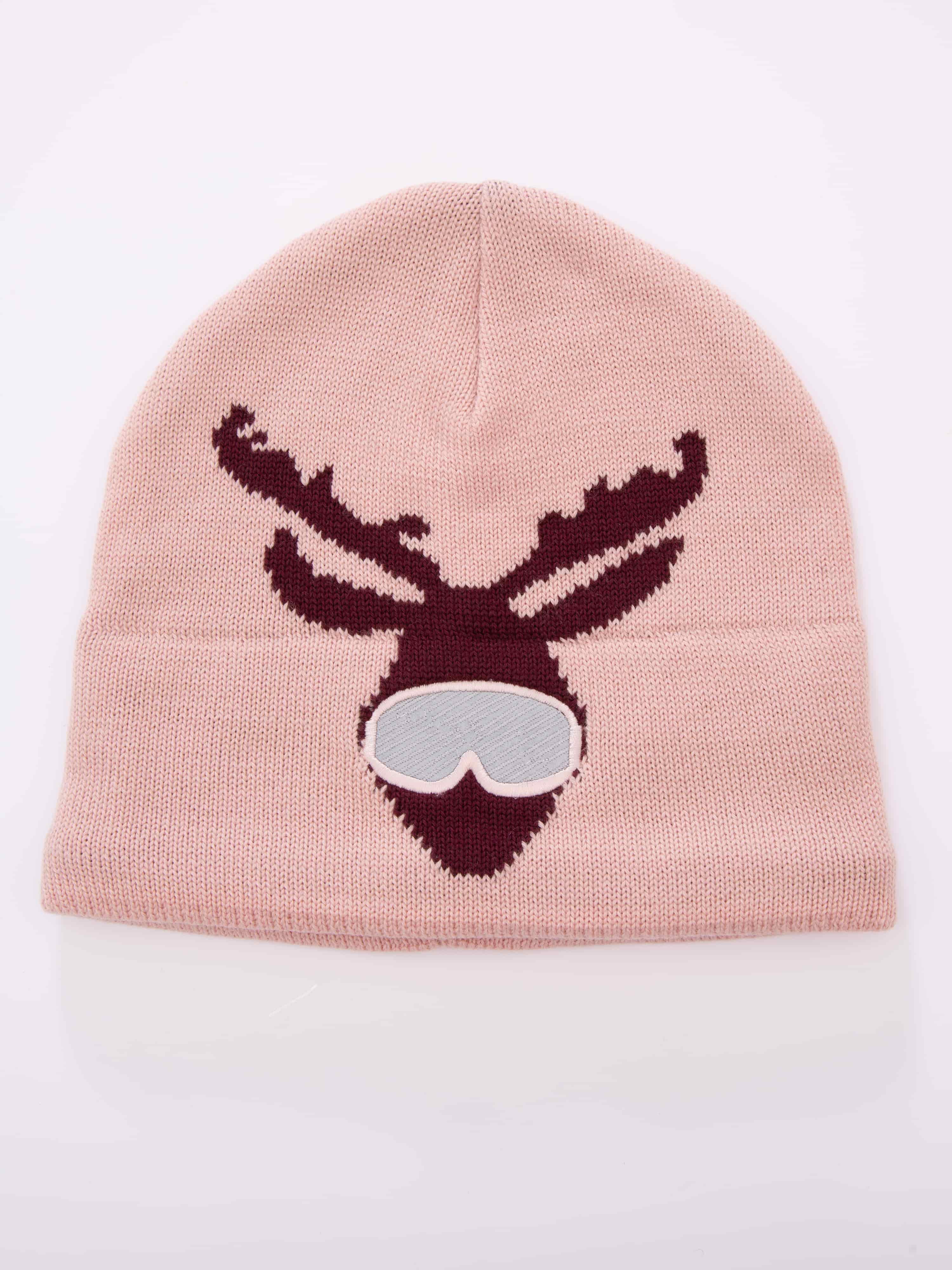 Bærum Ull-lue med refleks Rose Smoke