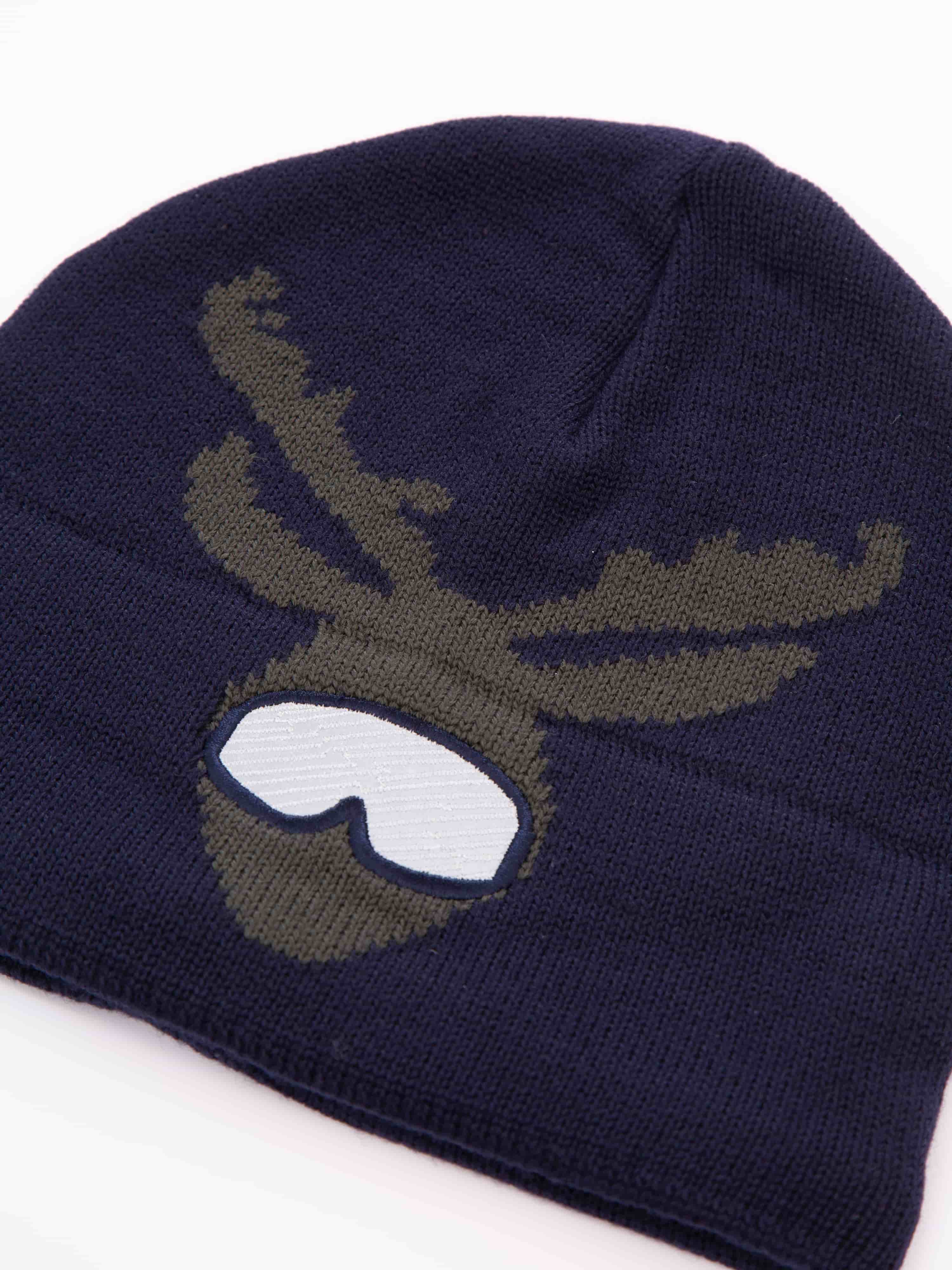 Bærum Ull-lue med refleks Green