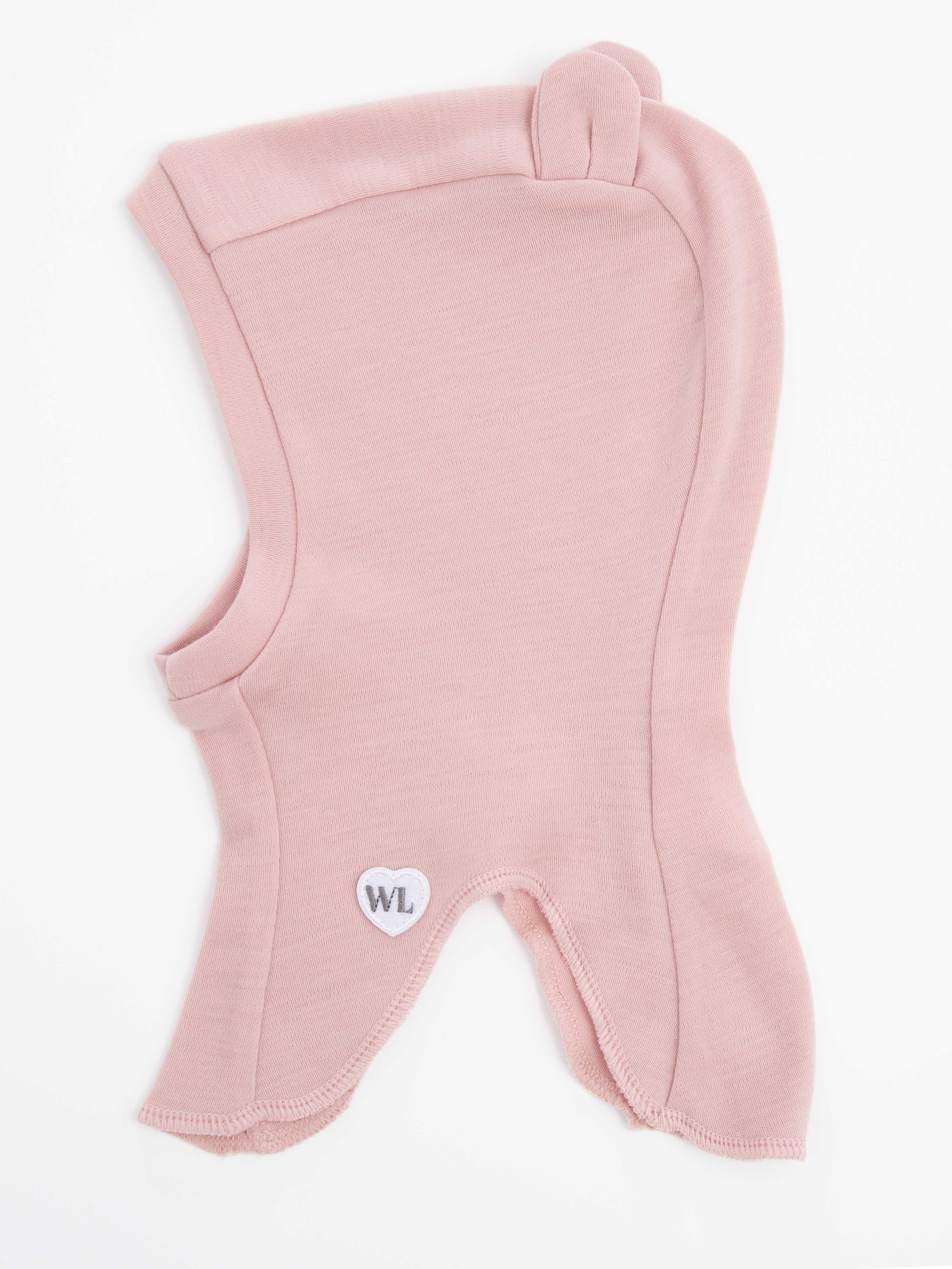Levanger Merino Balaclava 0-3 år Old Pink