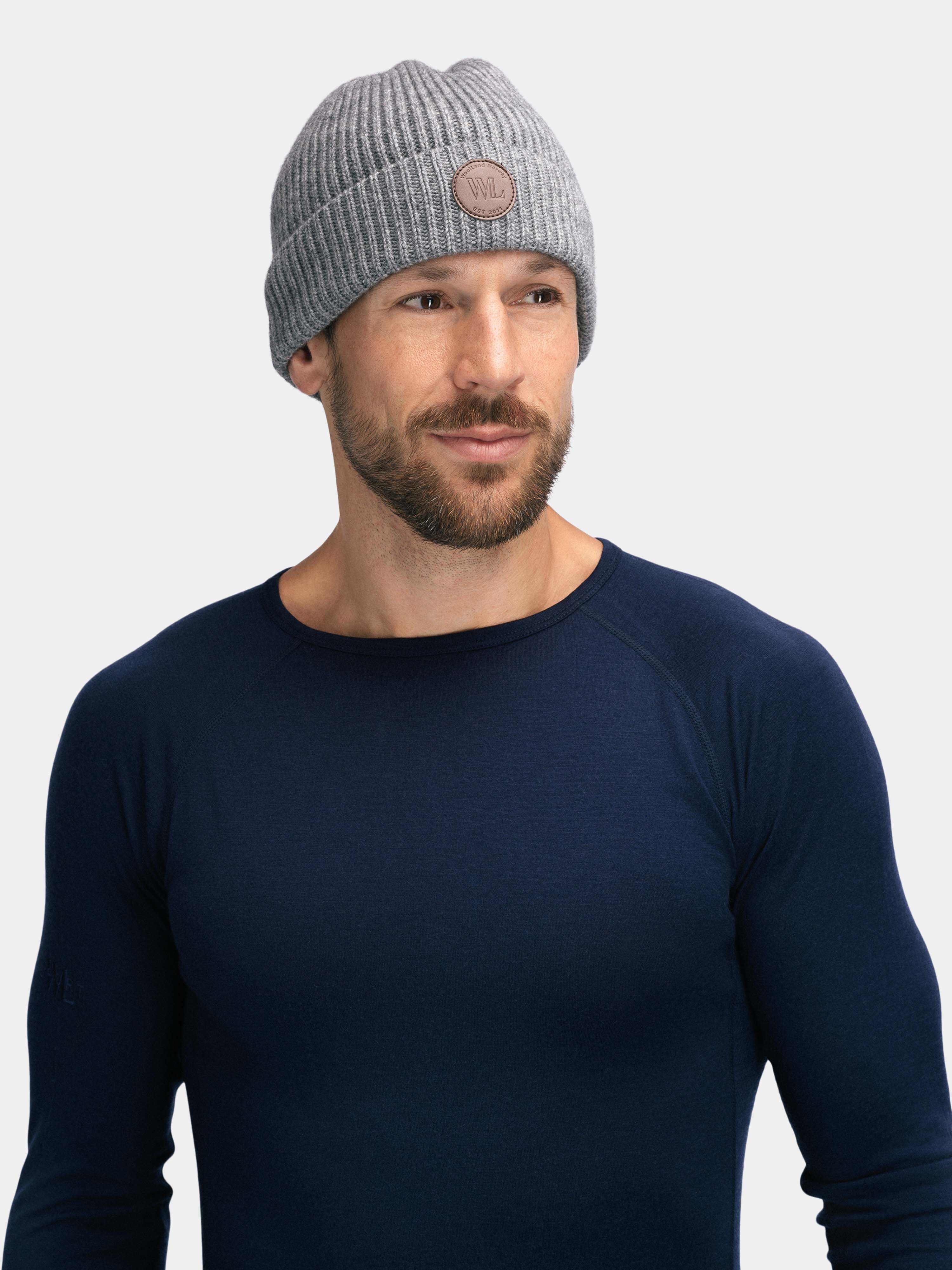 Reineheimen Strikket Kashmir Lue Grey Melange