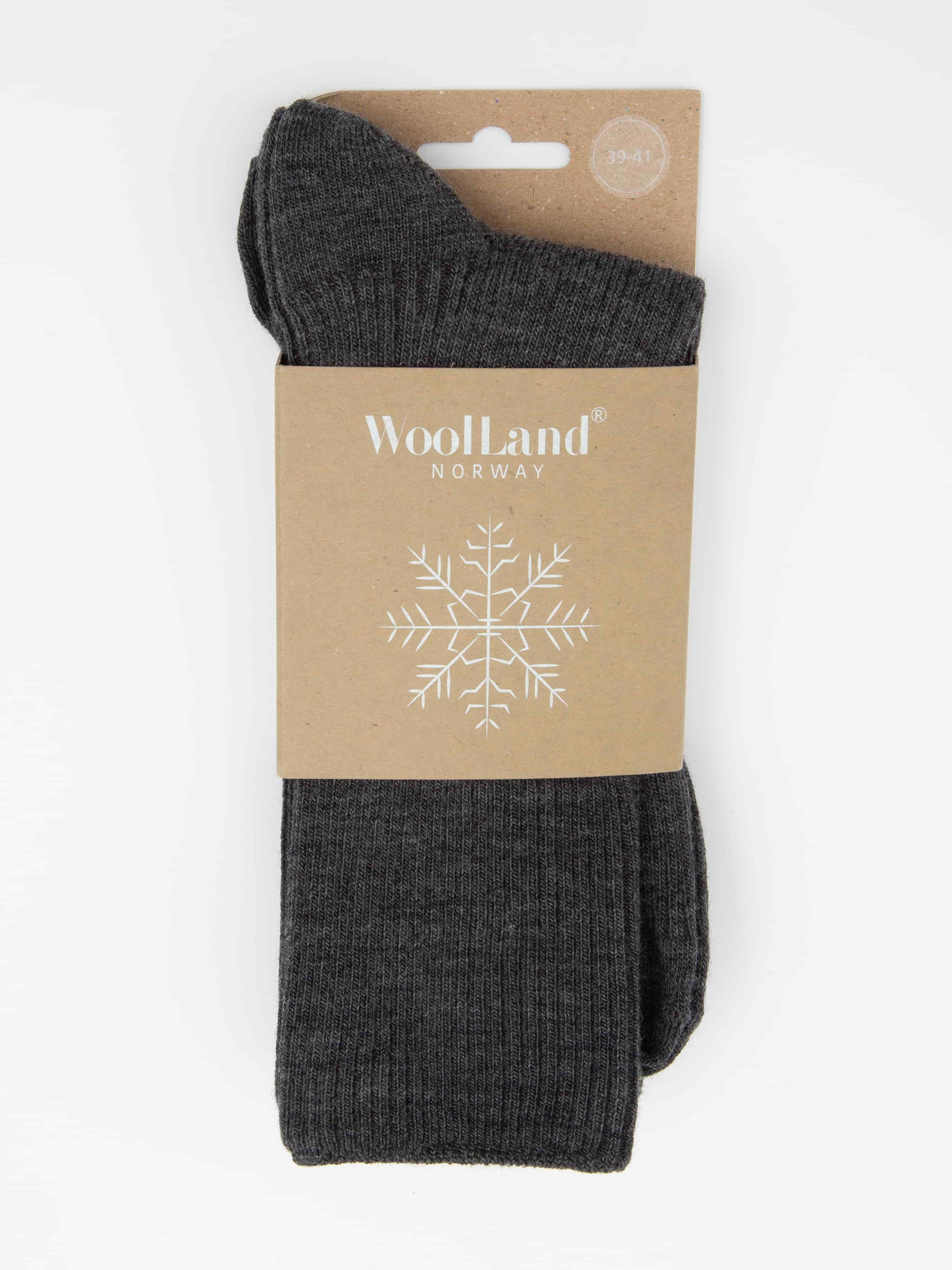 Rana Ullsokker 2-pk Grey Melange