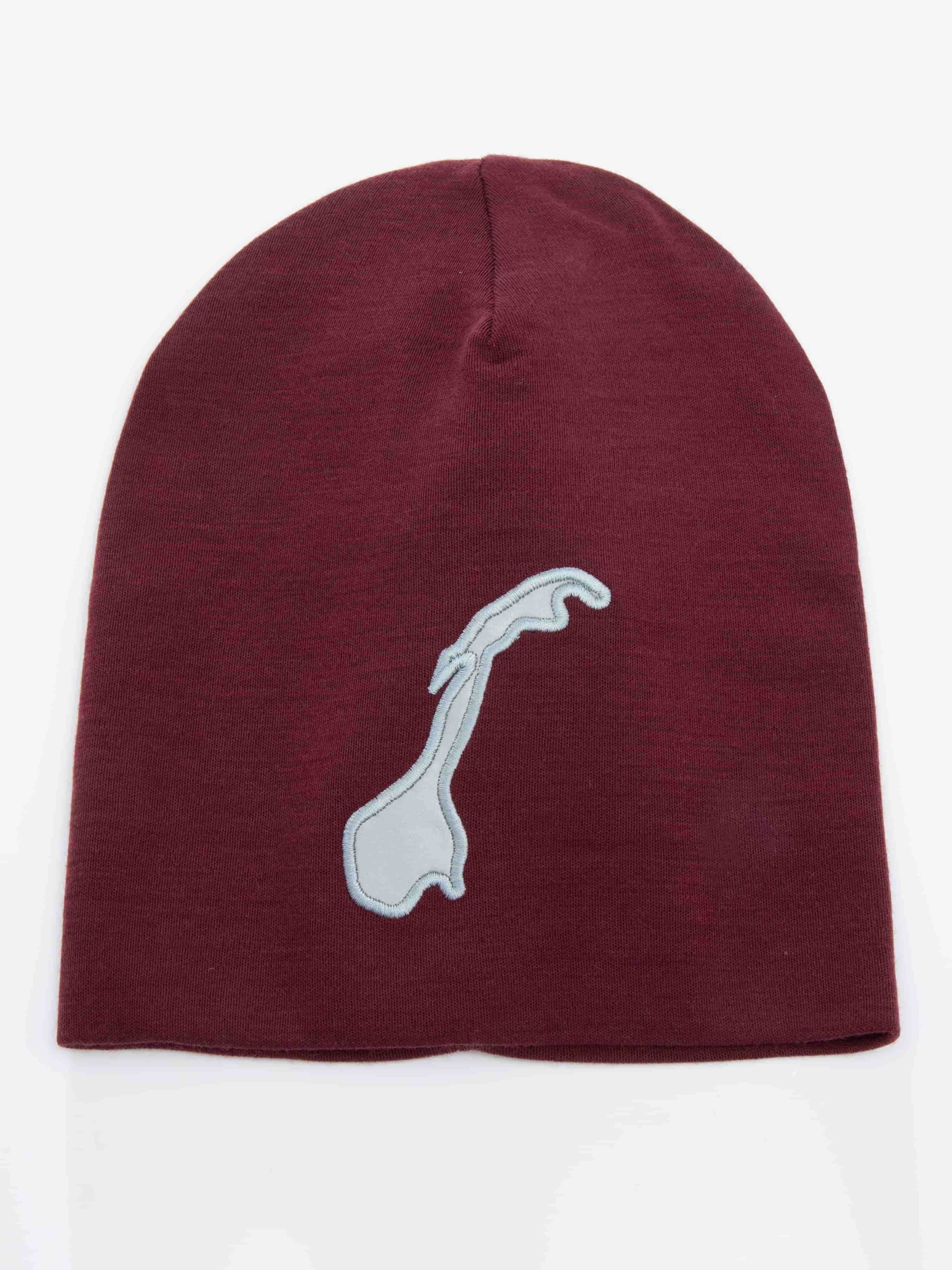 Røros Merino Lue - Barn Dark Plum