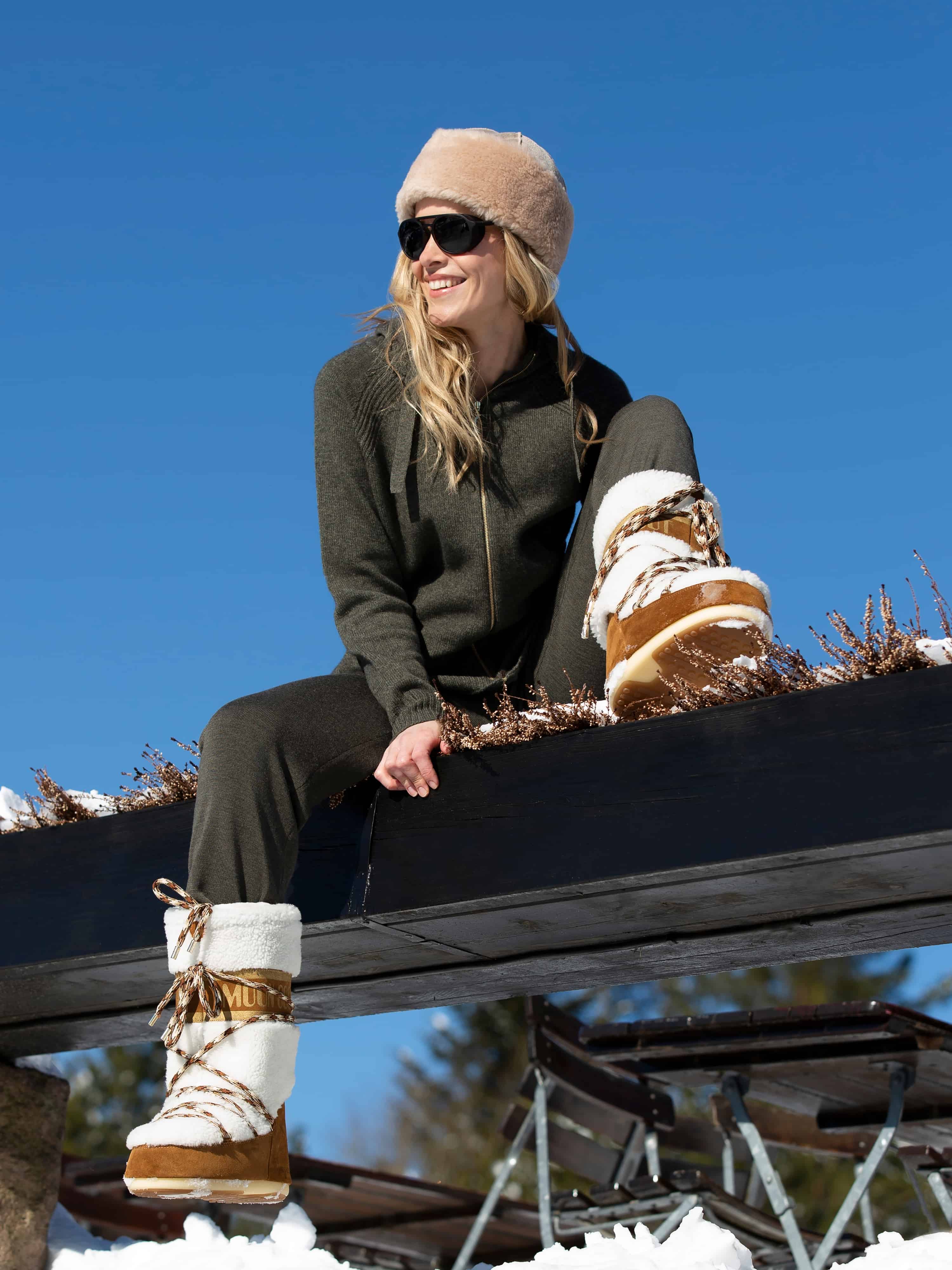 Solveggen Lammeull Lue  Champagne