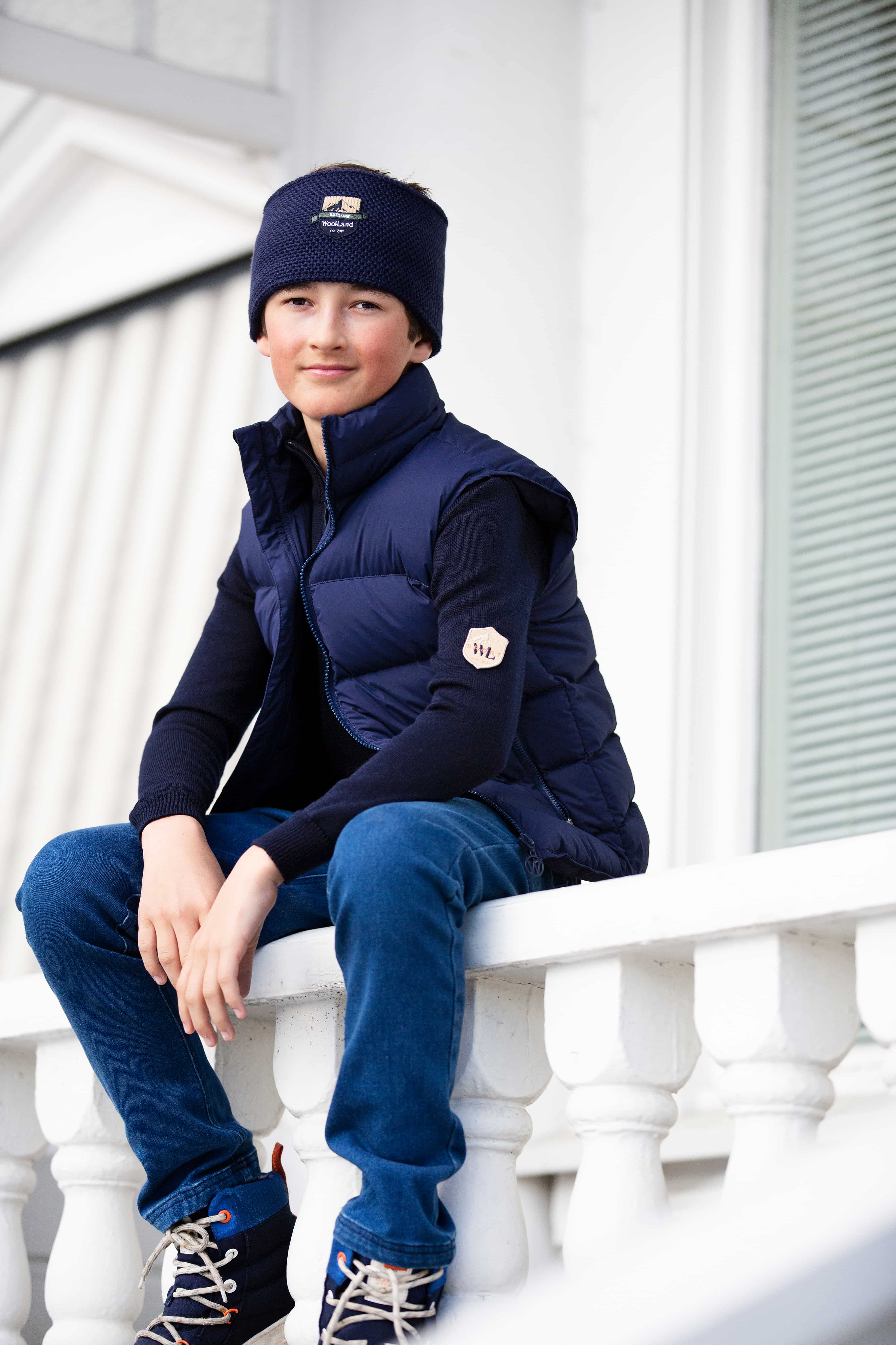 Vikerfjell Pannebånd  Blue Ink