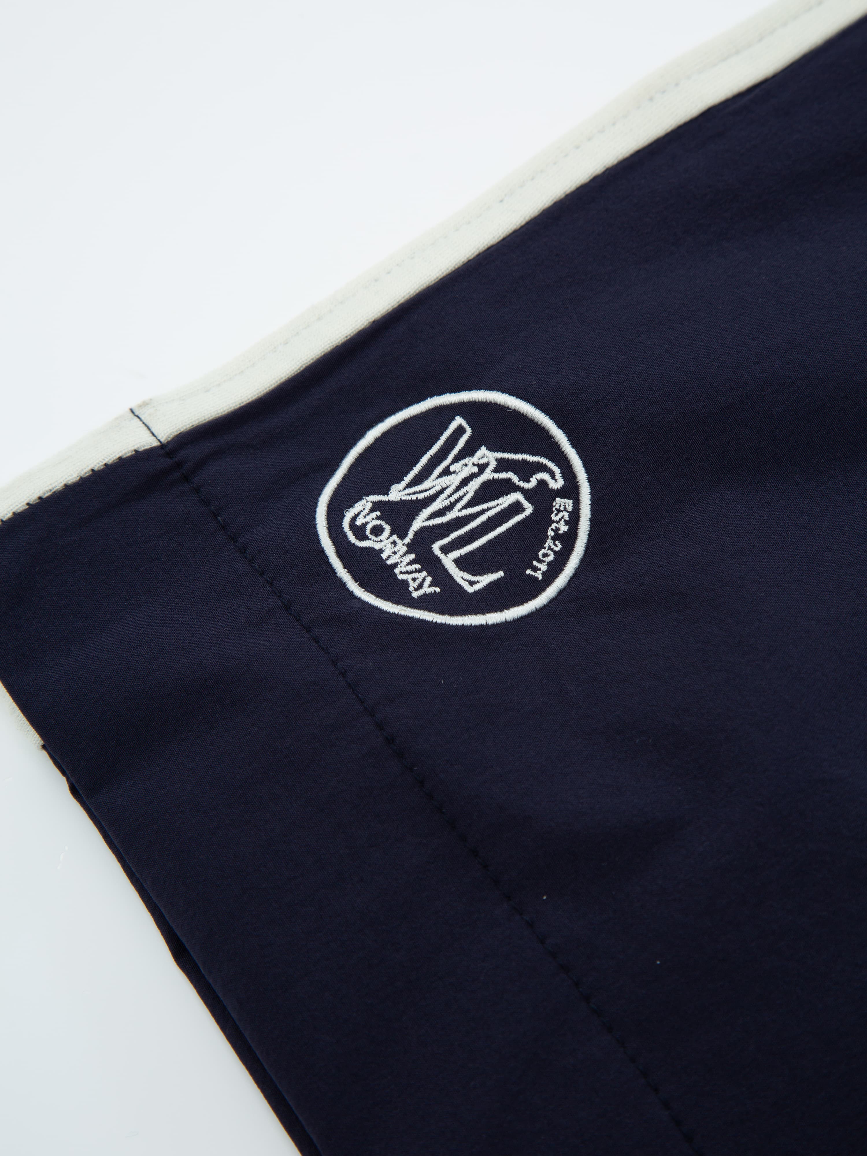 Færder Shorts Blue Ink / White