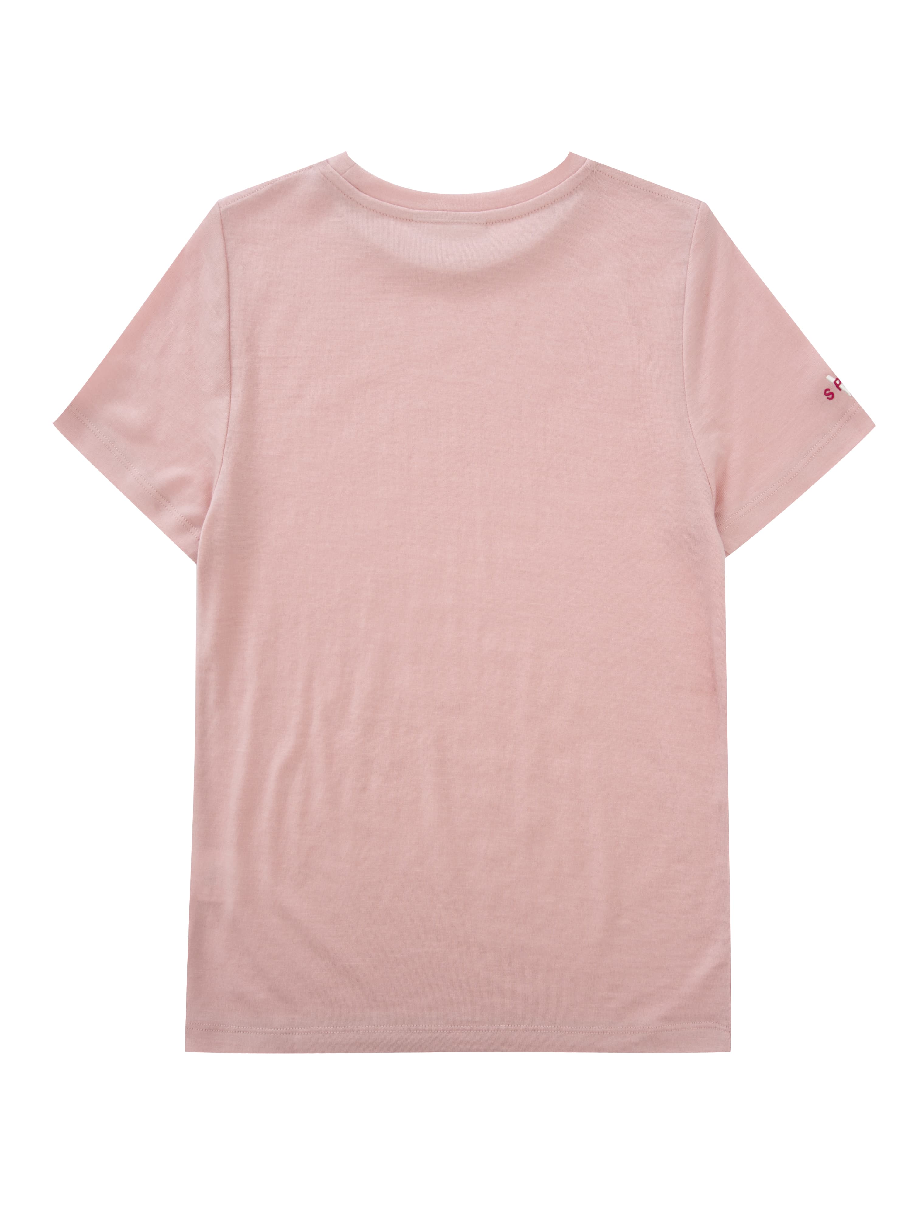 Skorve Ull T-skjorte Rose Smoke