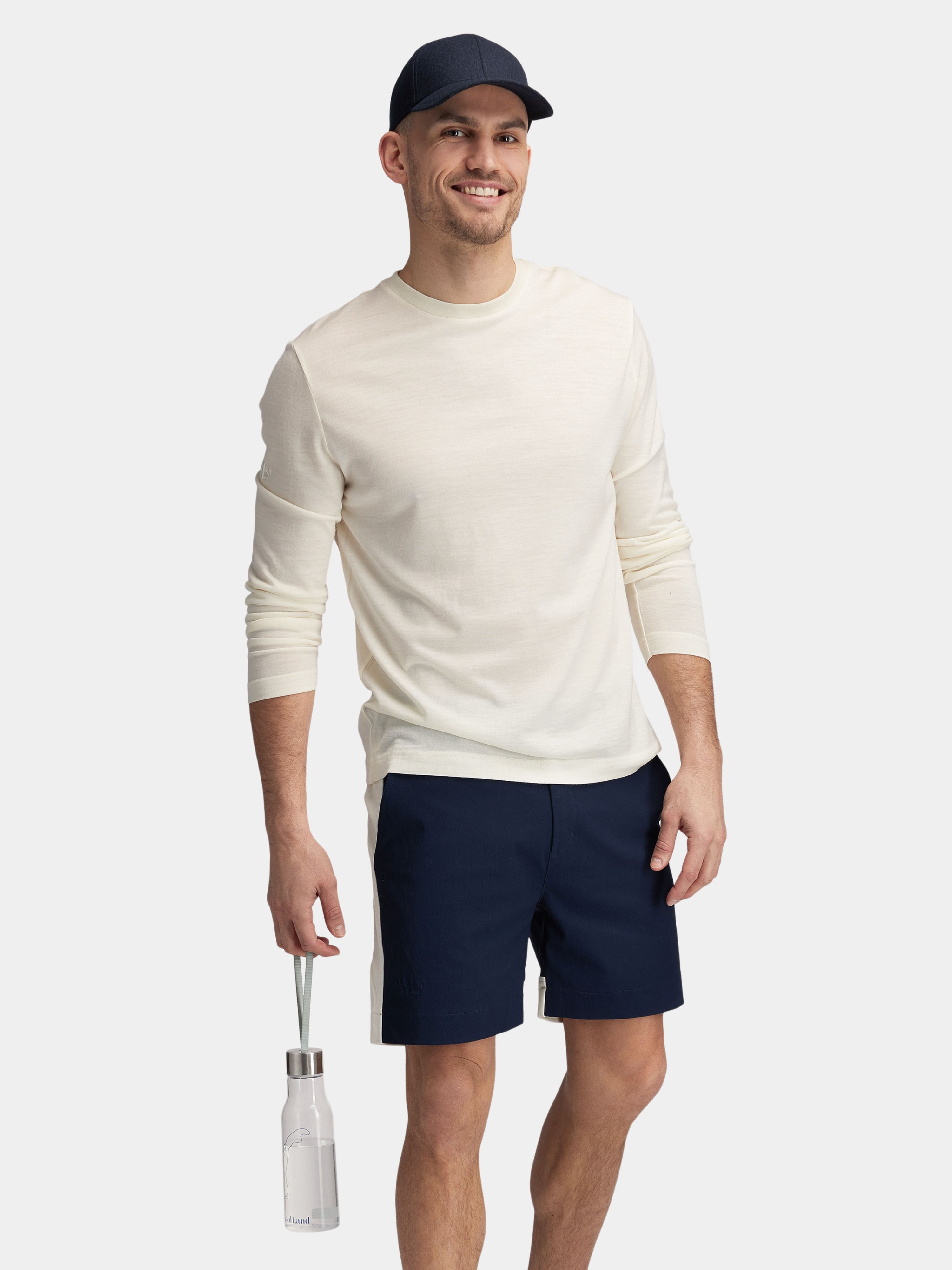 Skorve Merino Ulltrøye  Snow White