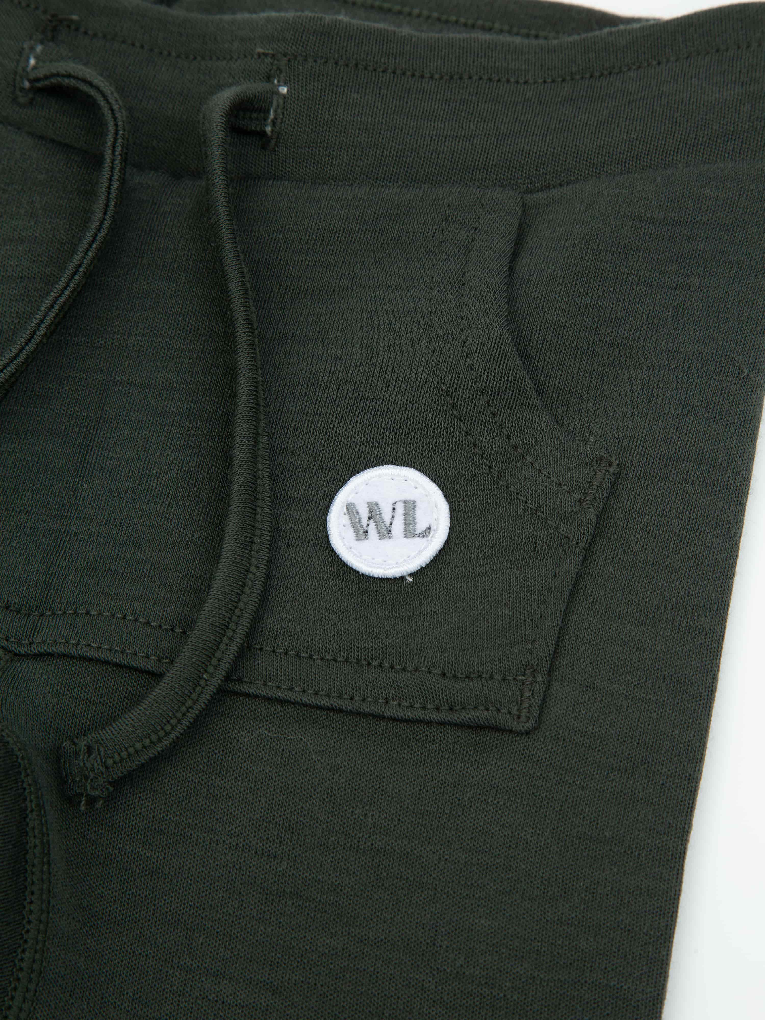 Bergen Merino Ullbukse 0-3 år Dark Green