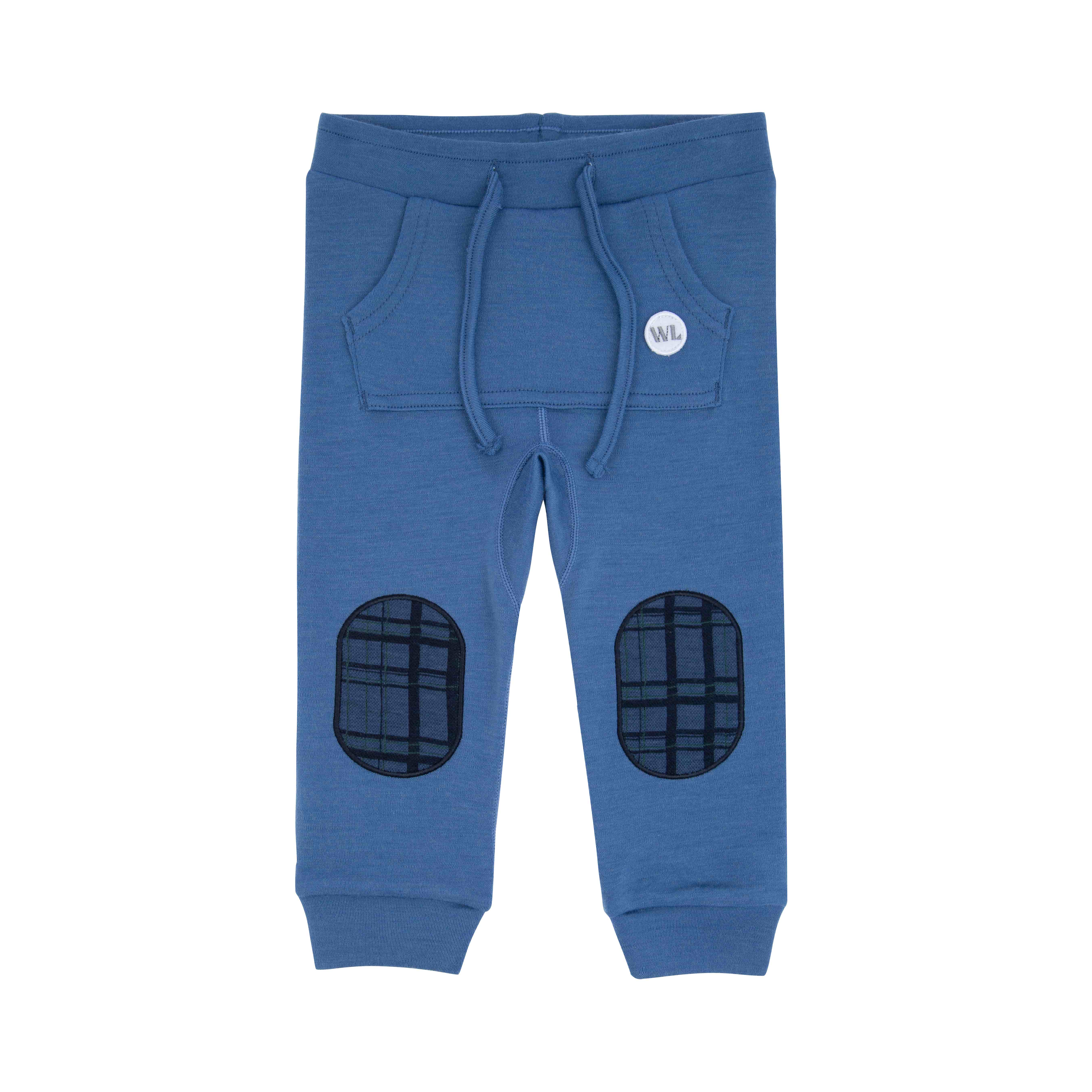 Bergen Merino Ullbukse 0-3 år Berry Blue