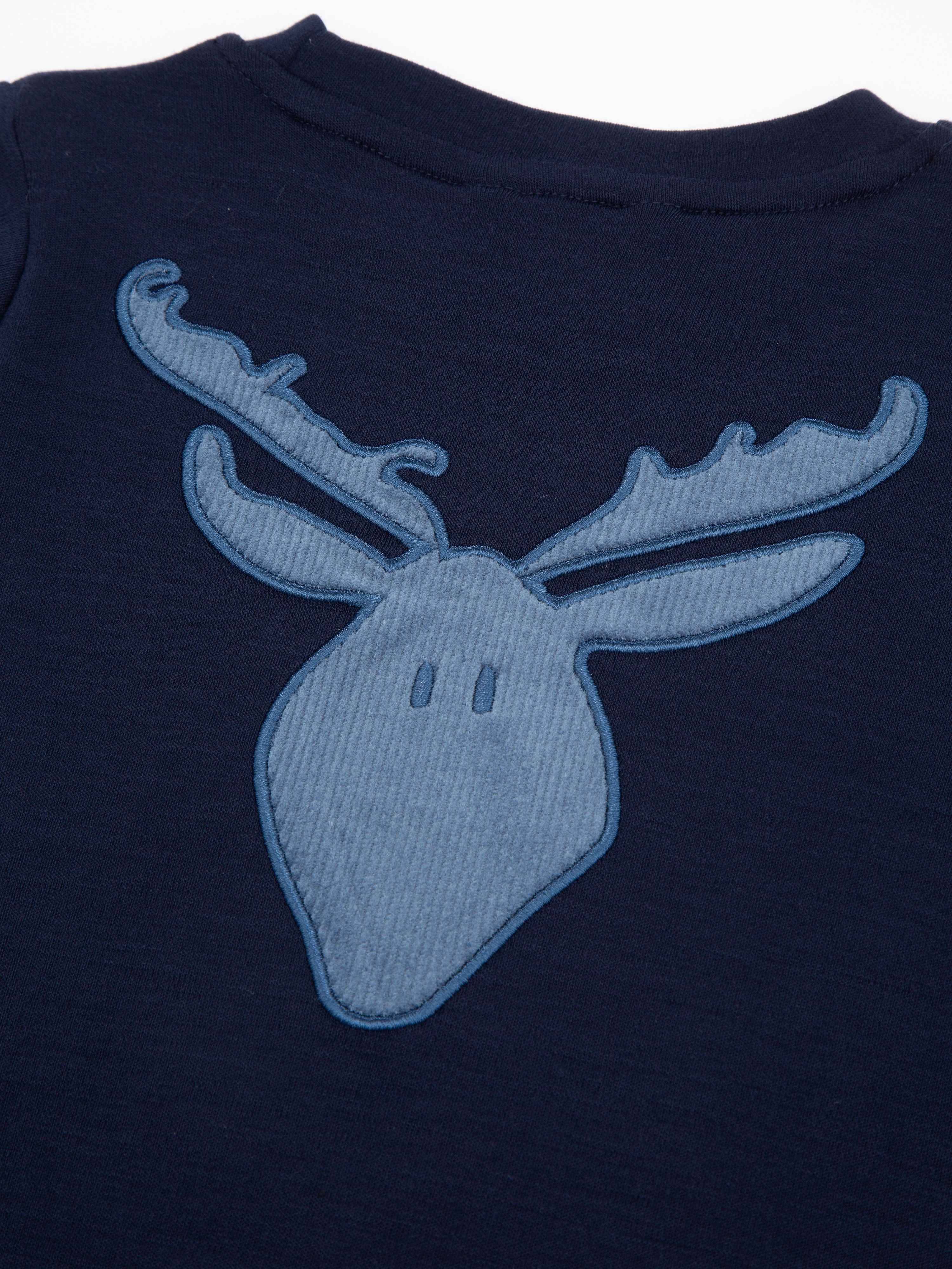 Bergen Merino Ullgenser 2-3 år Blue Ink