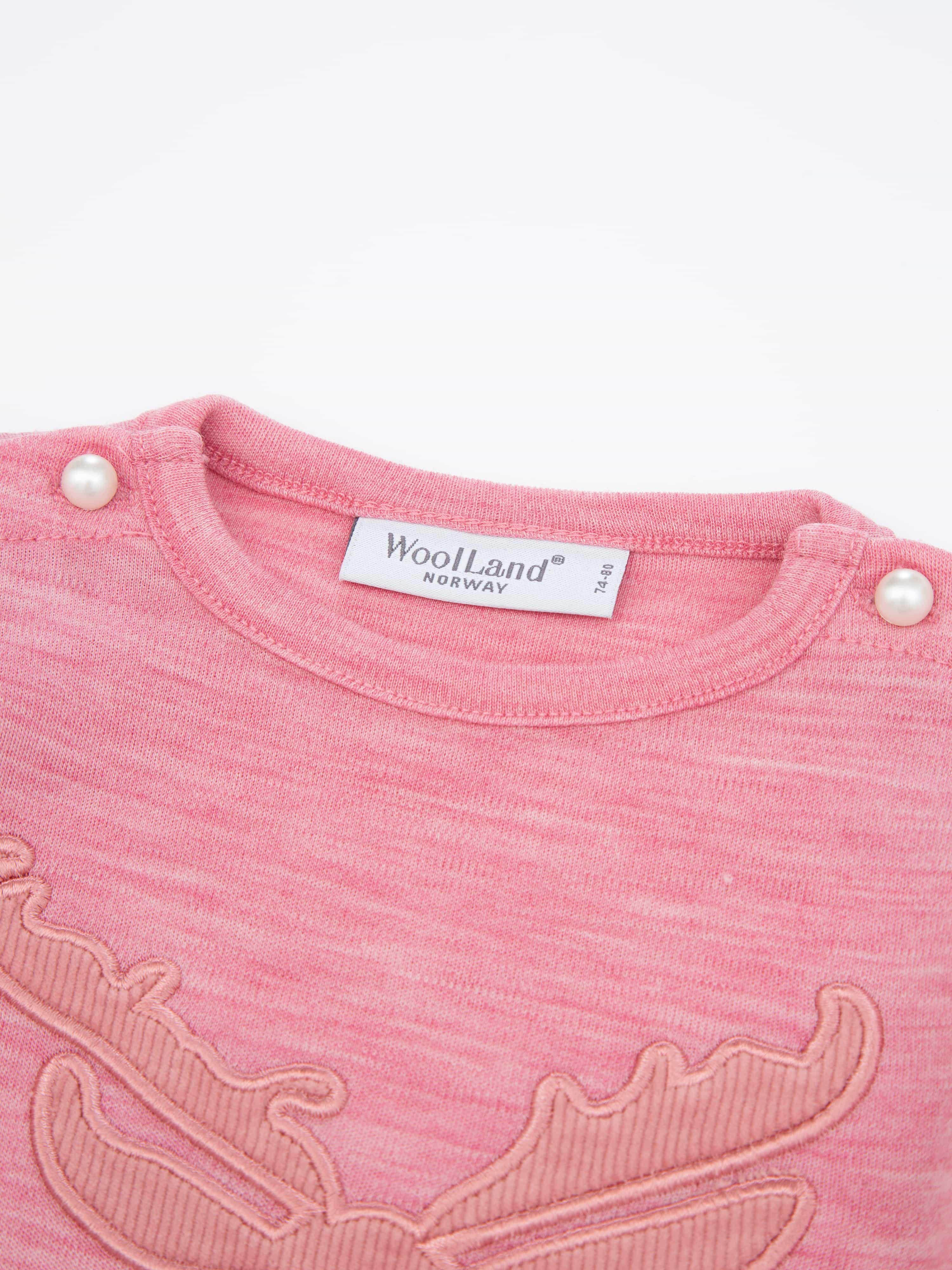 Bergen Merino Ullbody 0-3 år Rose Blush