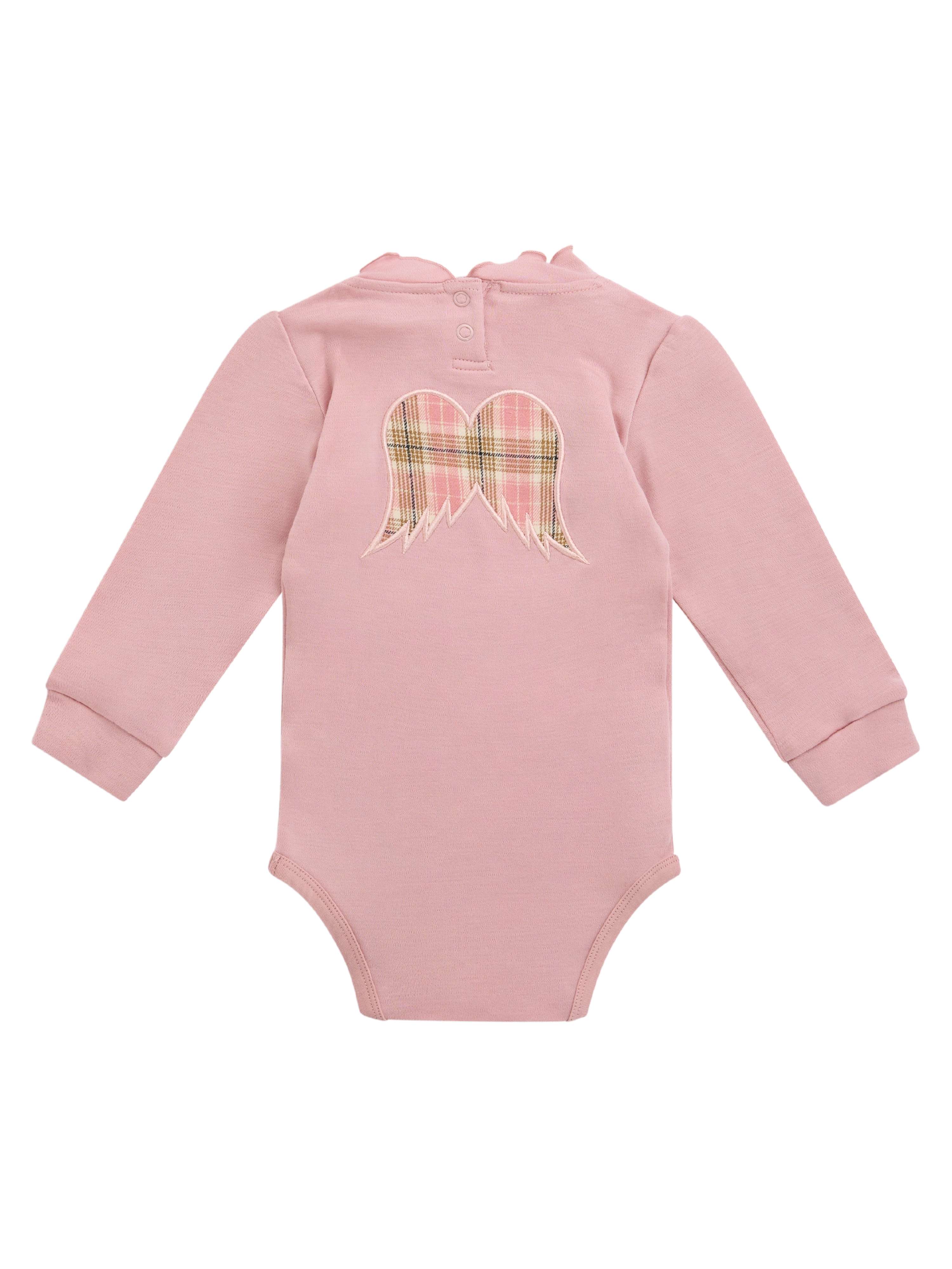 Bergen Merino Ullbody 0-3 år Old Pink