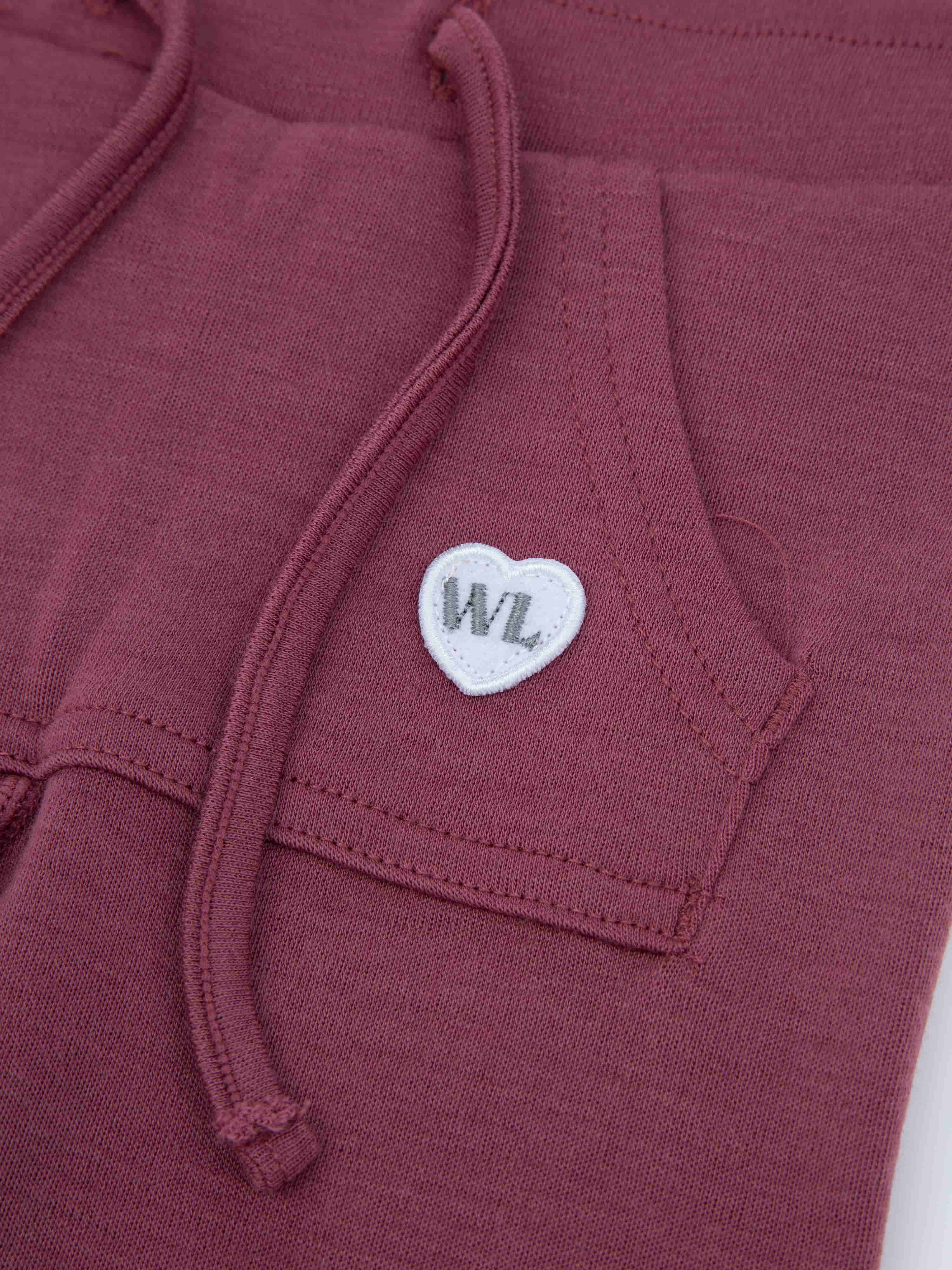 Bergen Merino Ullbukse 0-3 år Dark Blush