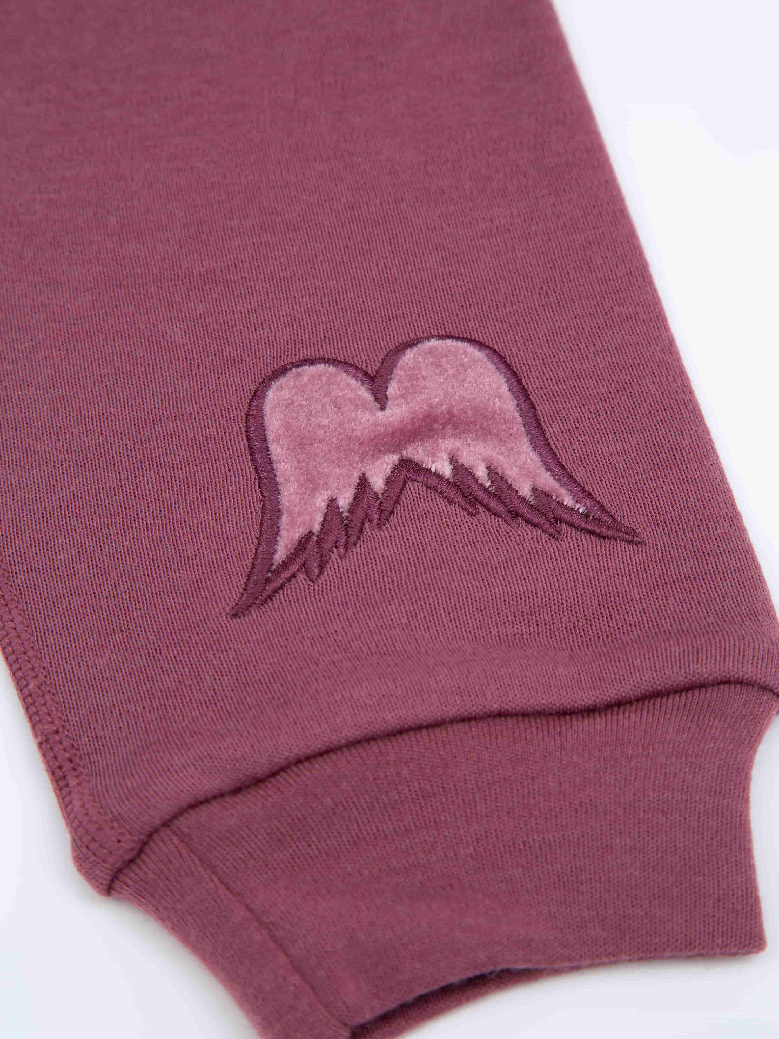 Bergen Merino Ullbukse 0-3 år Dark Blush