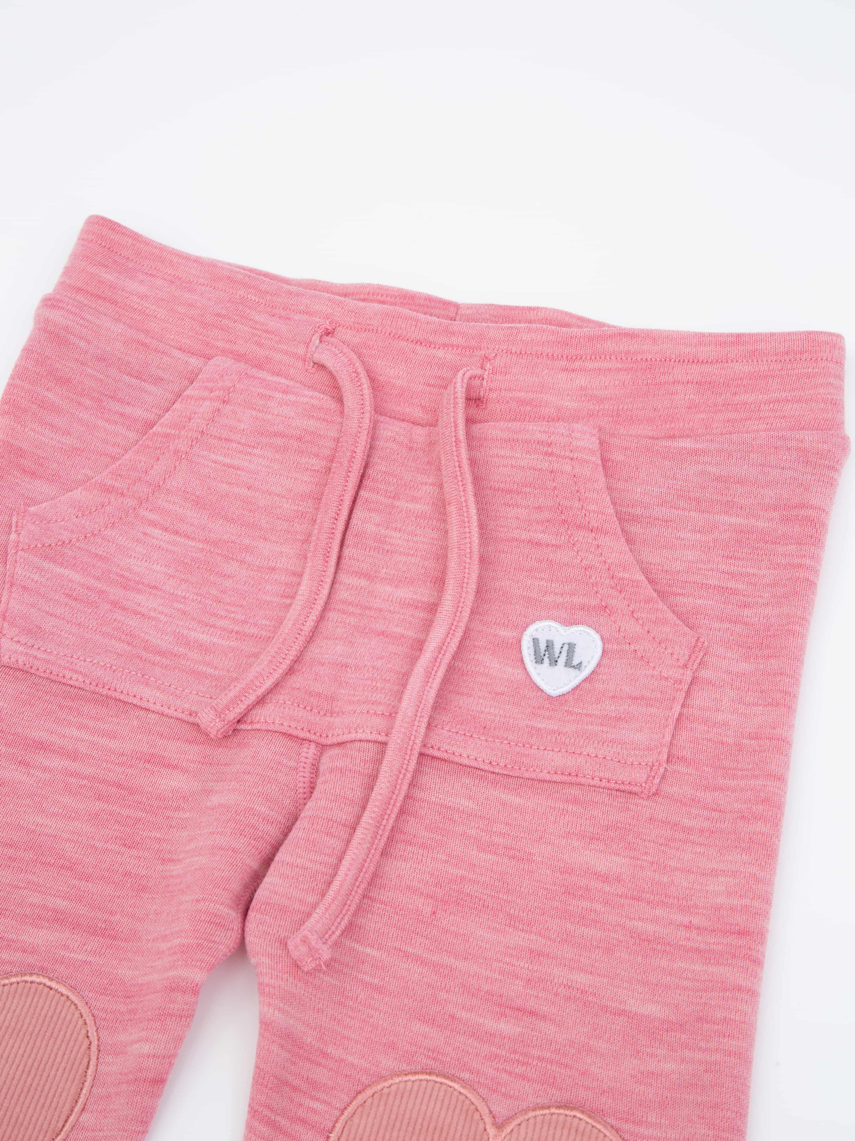 Bergen Merino Ullbukse 0-3 år Rose Blush