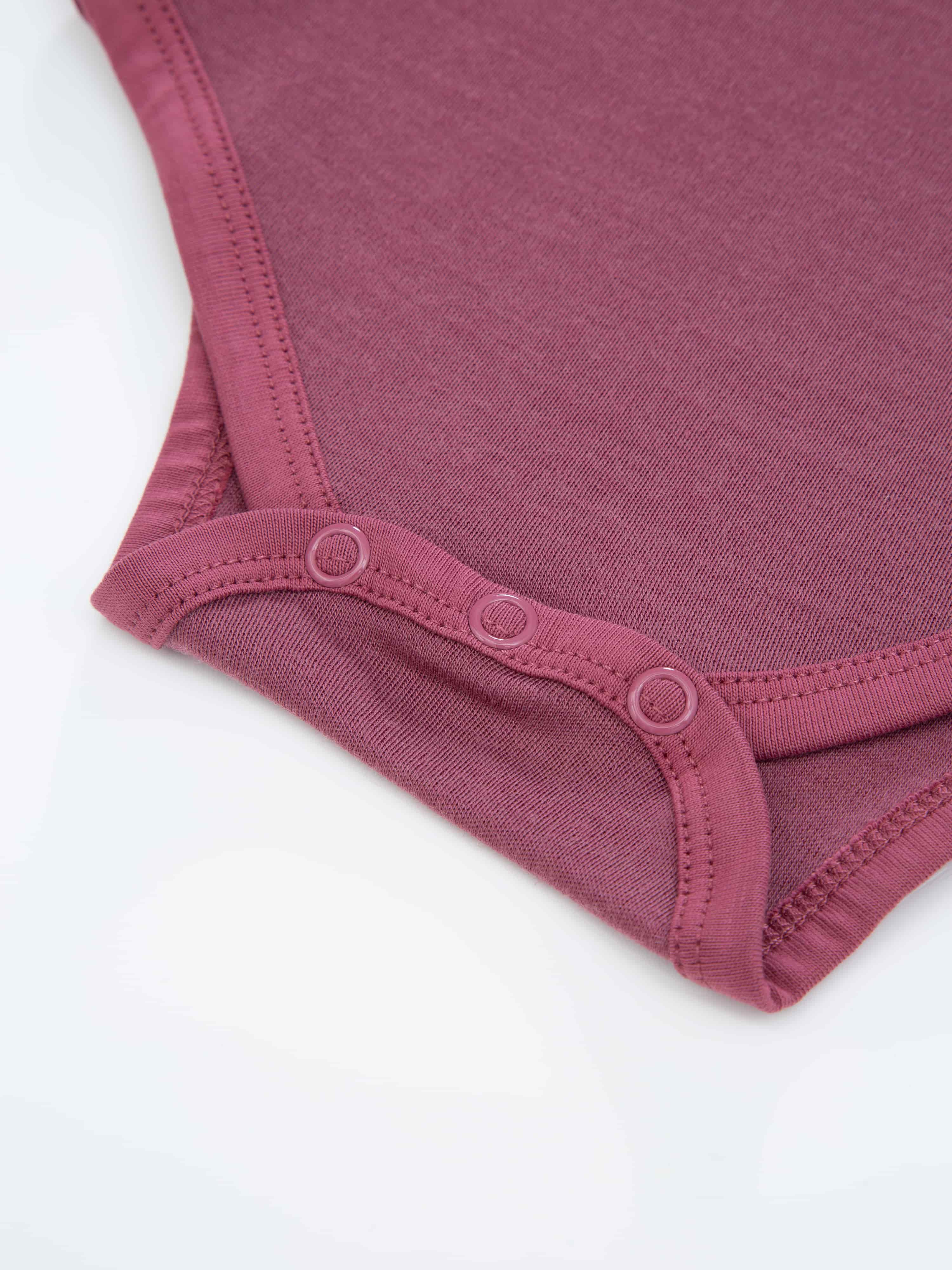 Bergen Merino Ullbody 0-3 år Dark Blush