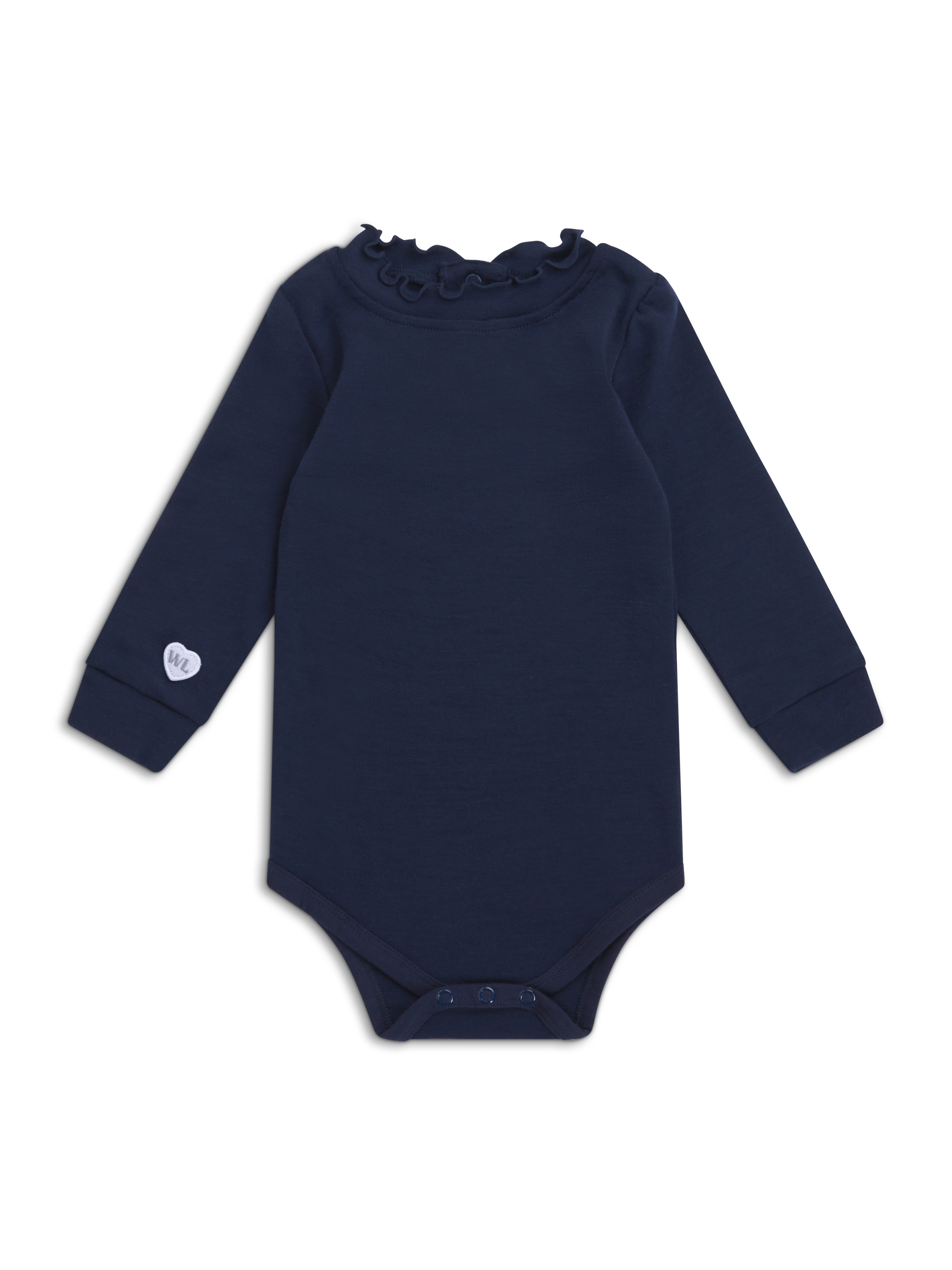 Bergen Merino Ullbody 0-3 år Blue Ink