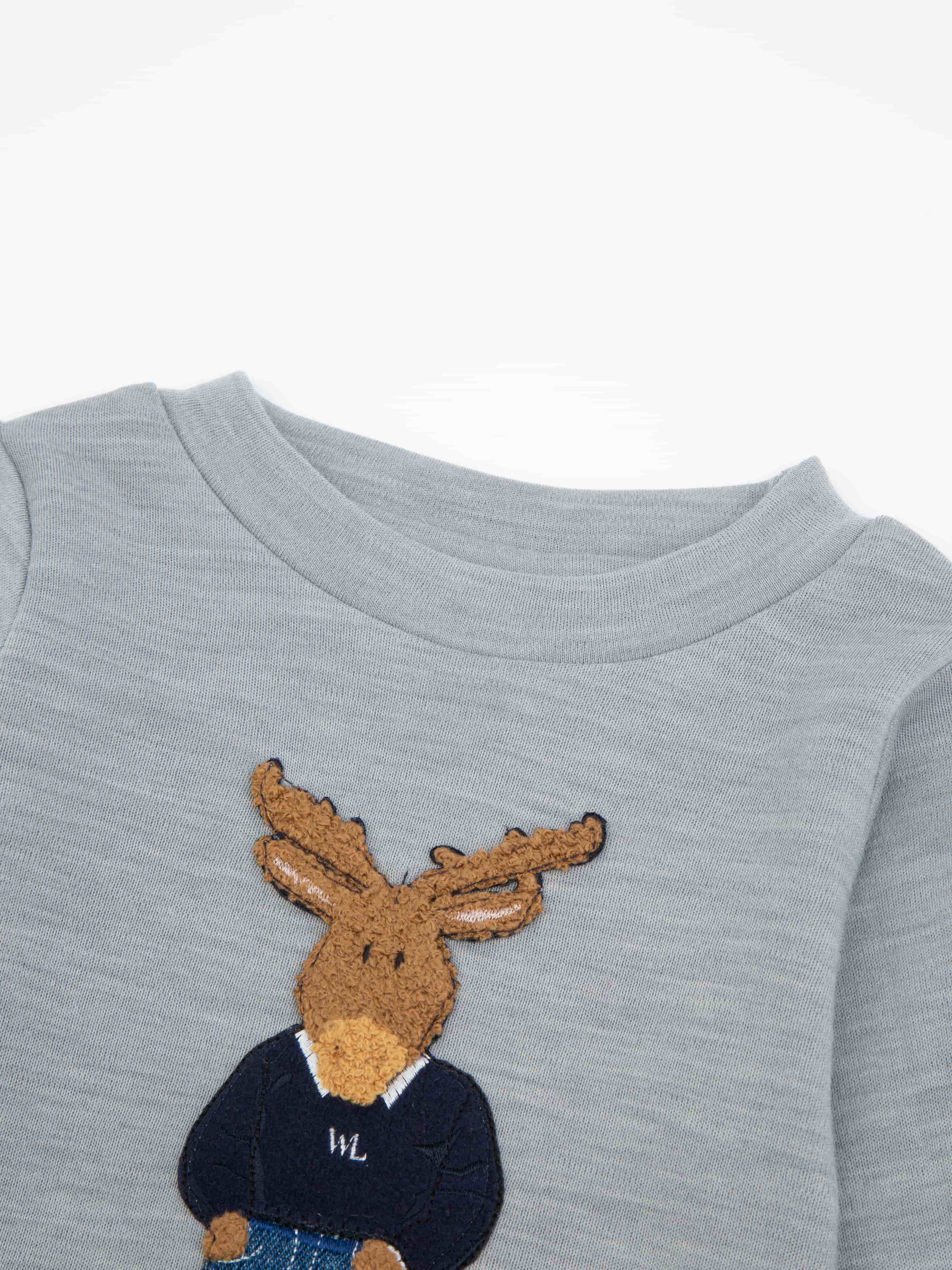 Dovre Merino Ullbody 0-3 år Grey Melange