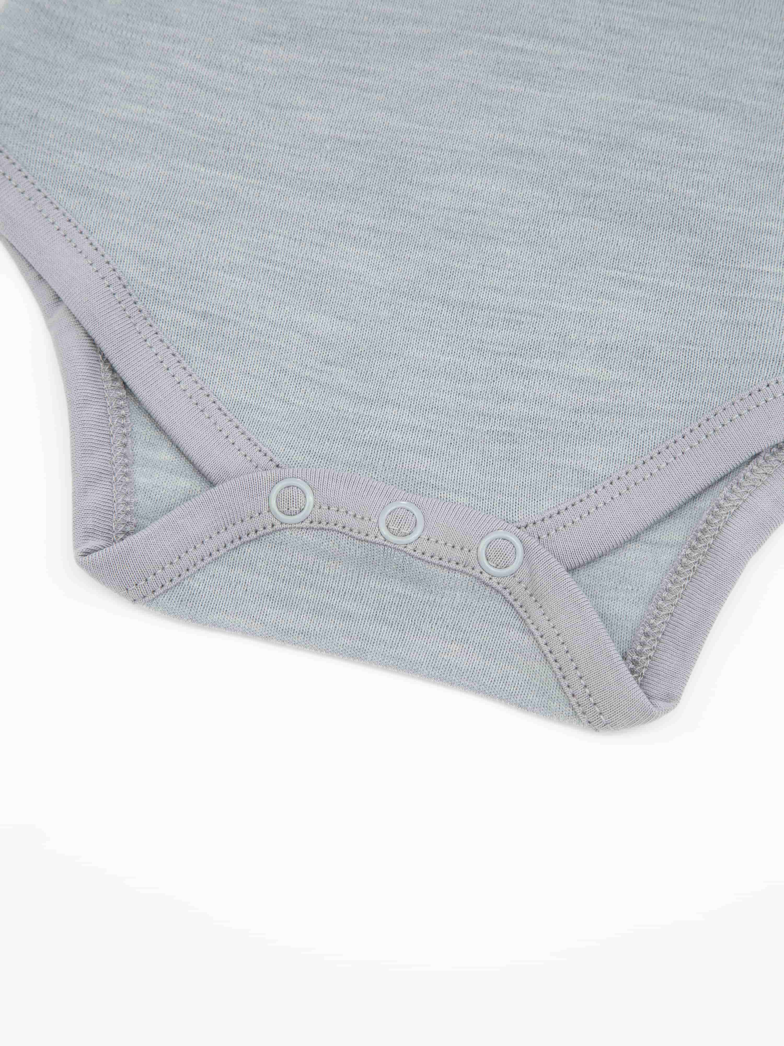 Dovre Merino Ullbody 0-3 år Grey Melange