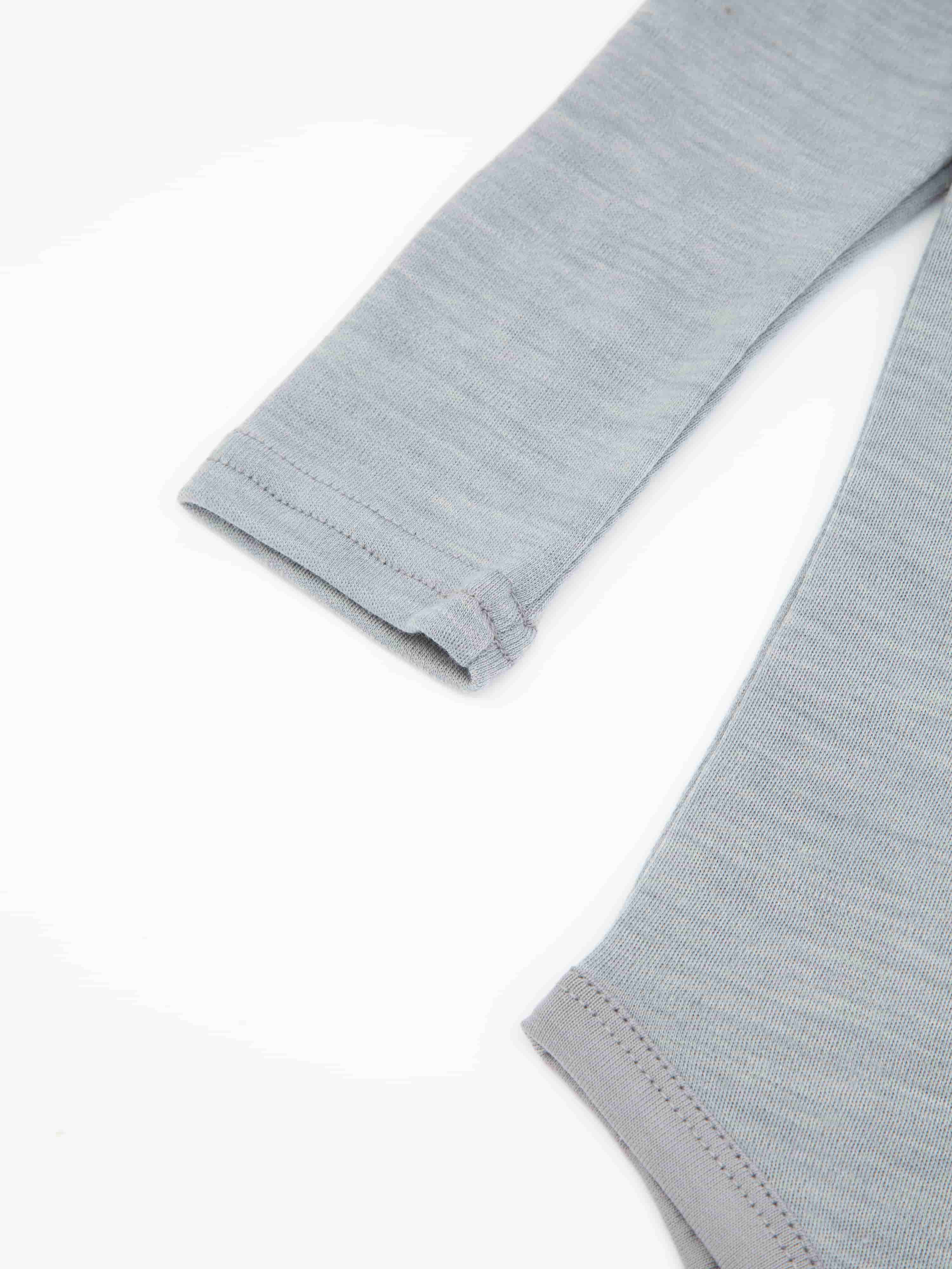 Dovre Merino Ullbody 0-3 år Grey Melange