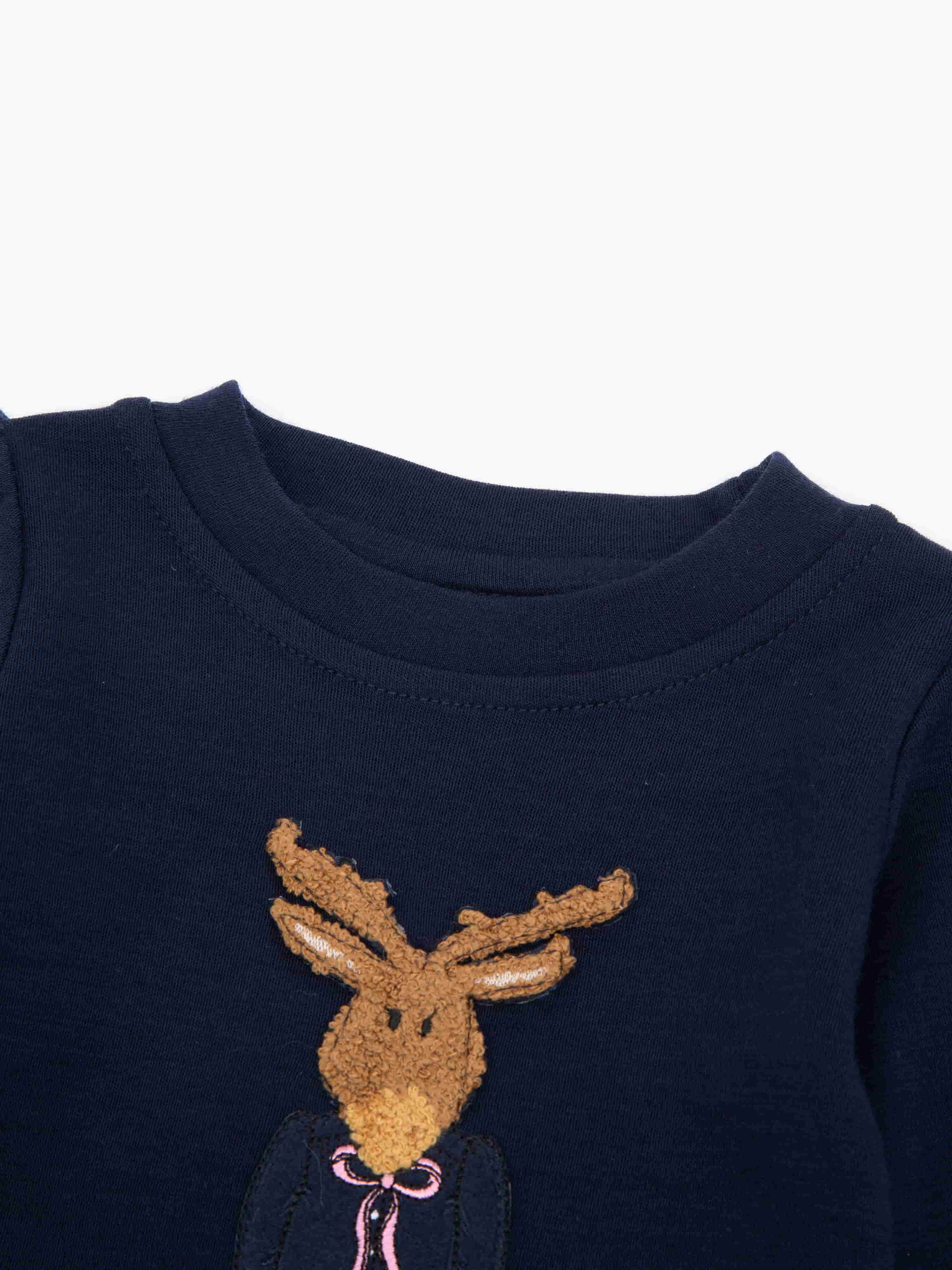 Dovre Merino Ullbody 0-3 år Blue Ink