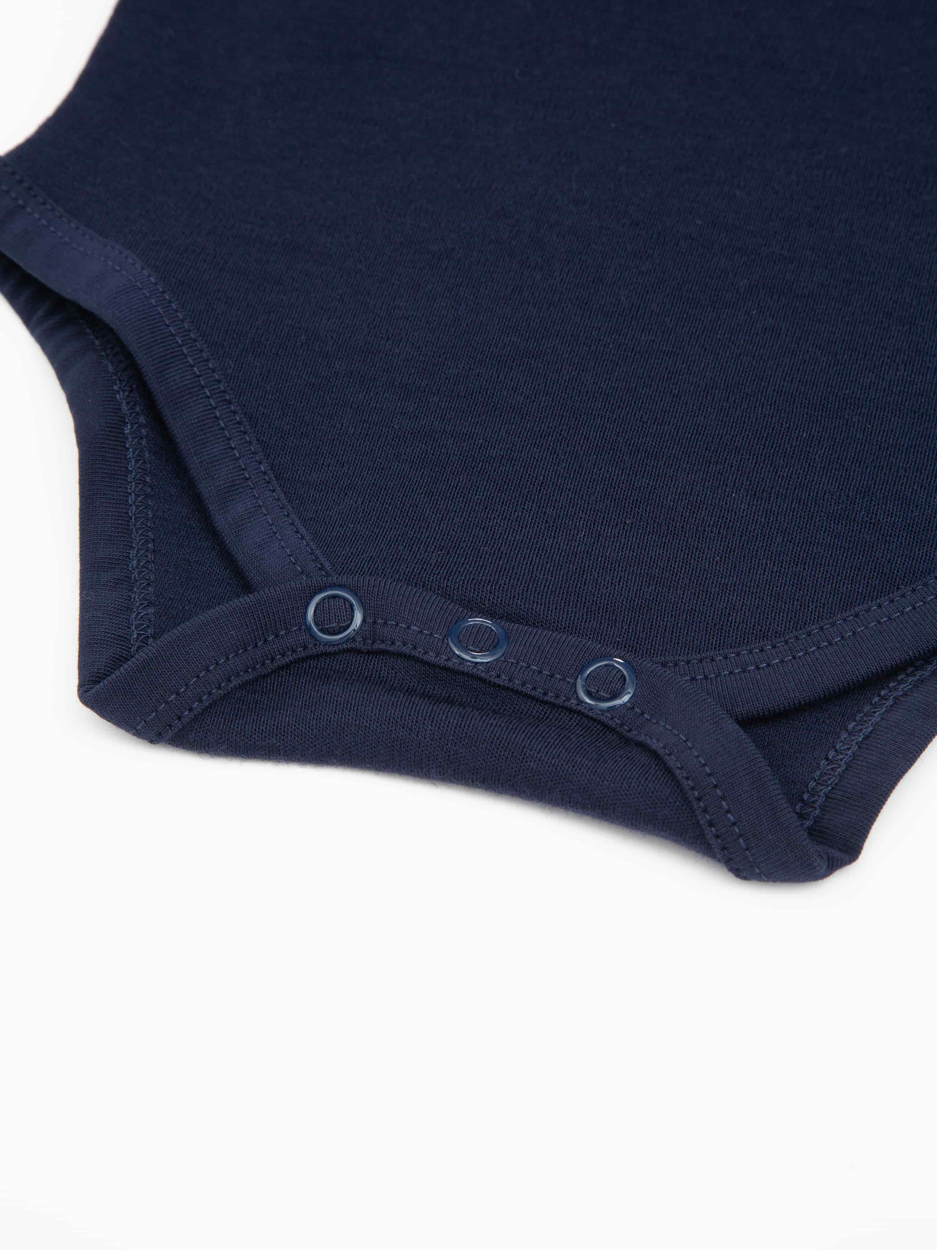 Dovre Merino Ullbody 0-3 år Blue Ink