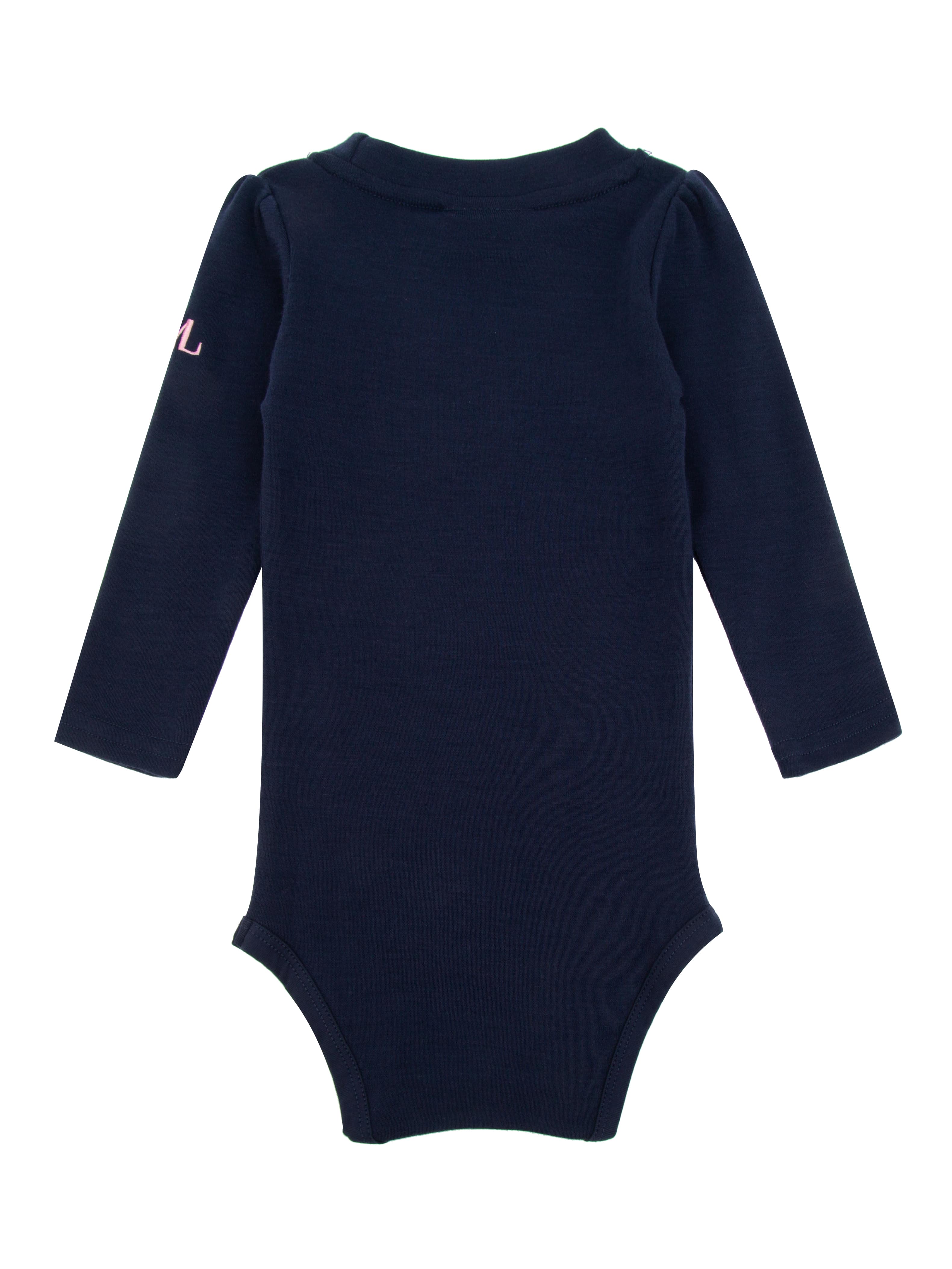 Dovre Merino Ullbody 0-3 år Blue Ink