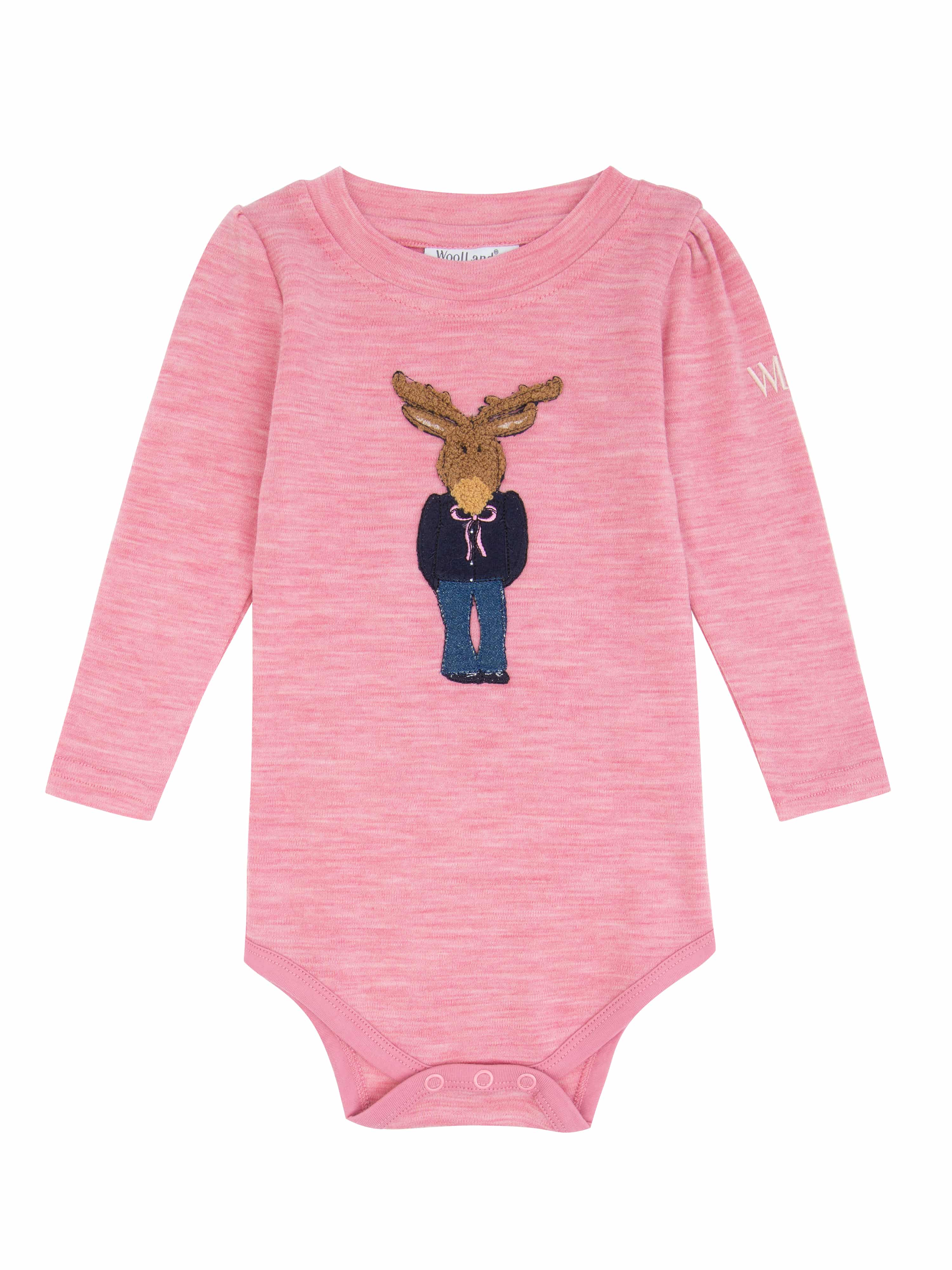 Dovre Merino Ullbody 0-3 år Rose Blush