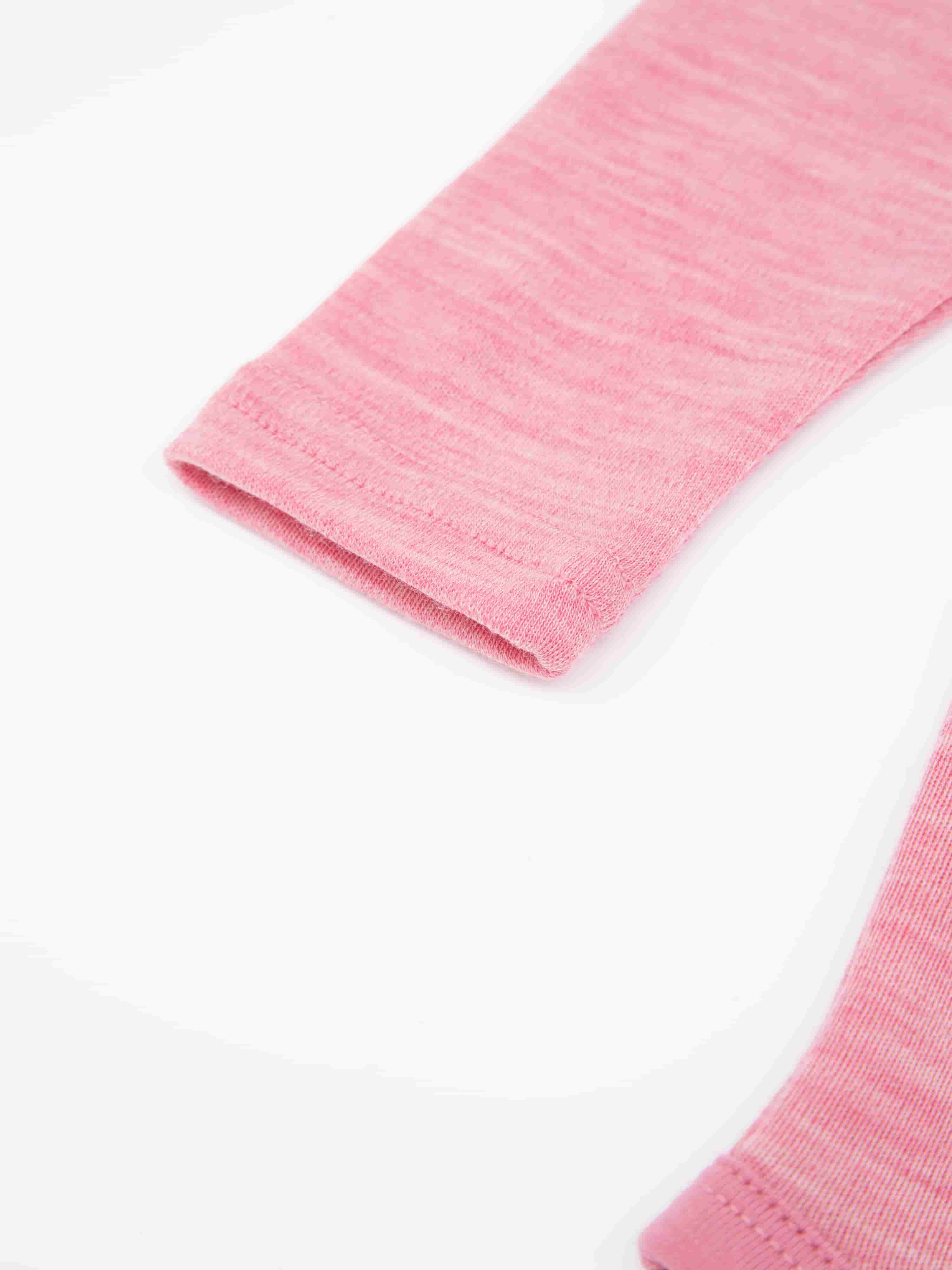 Dovre Merino Ullbody 0-3 år Rose Blush