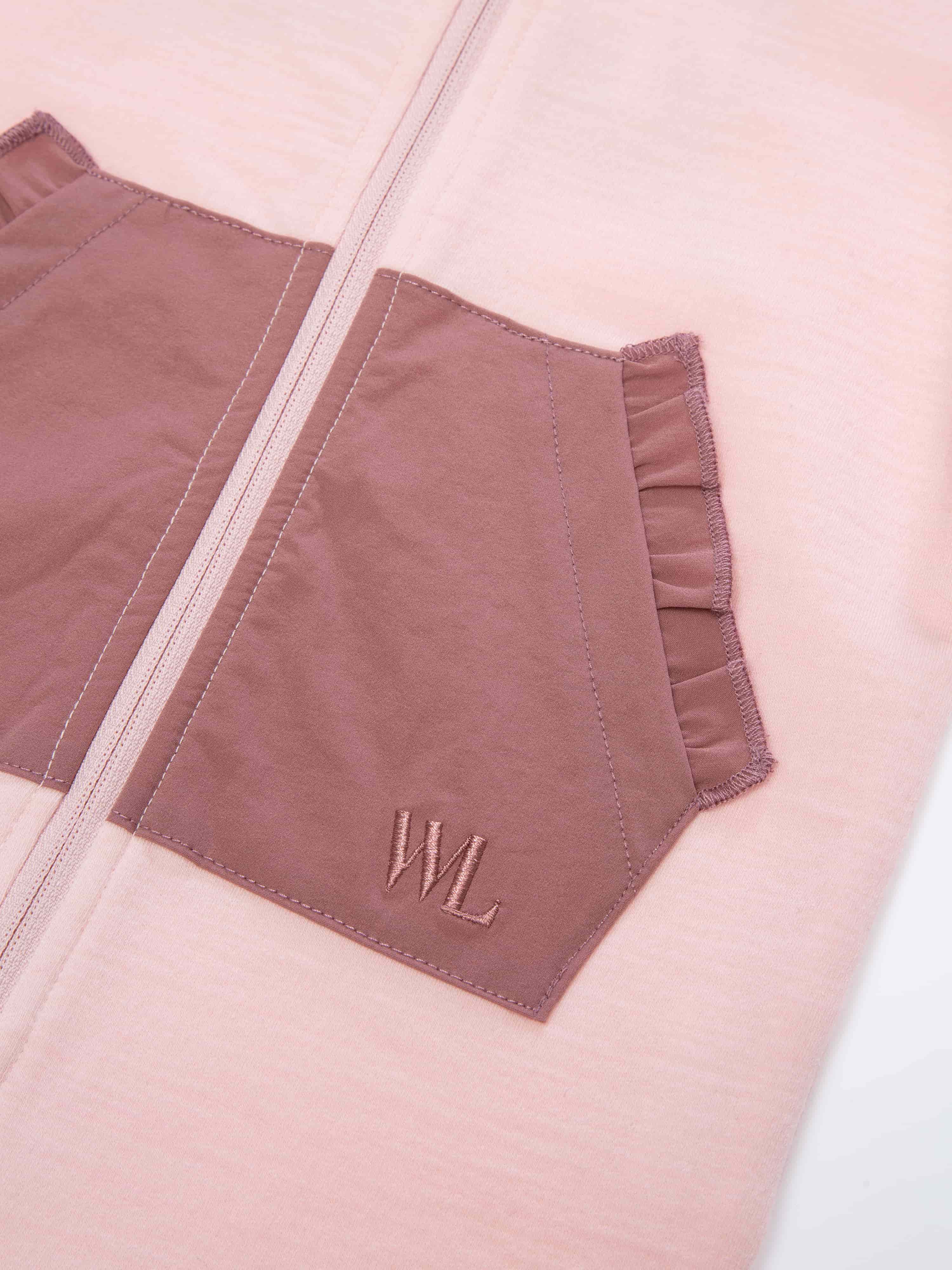 Bergen Ulldress 0-3 år Old Pink