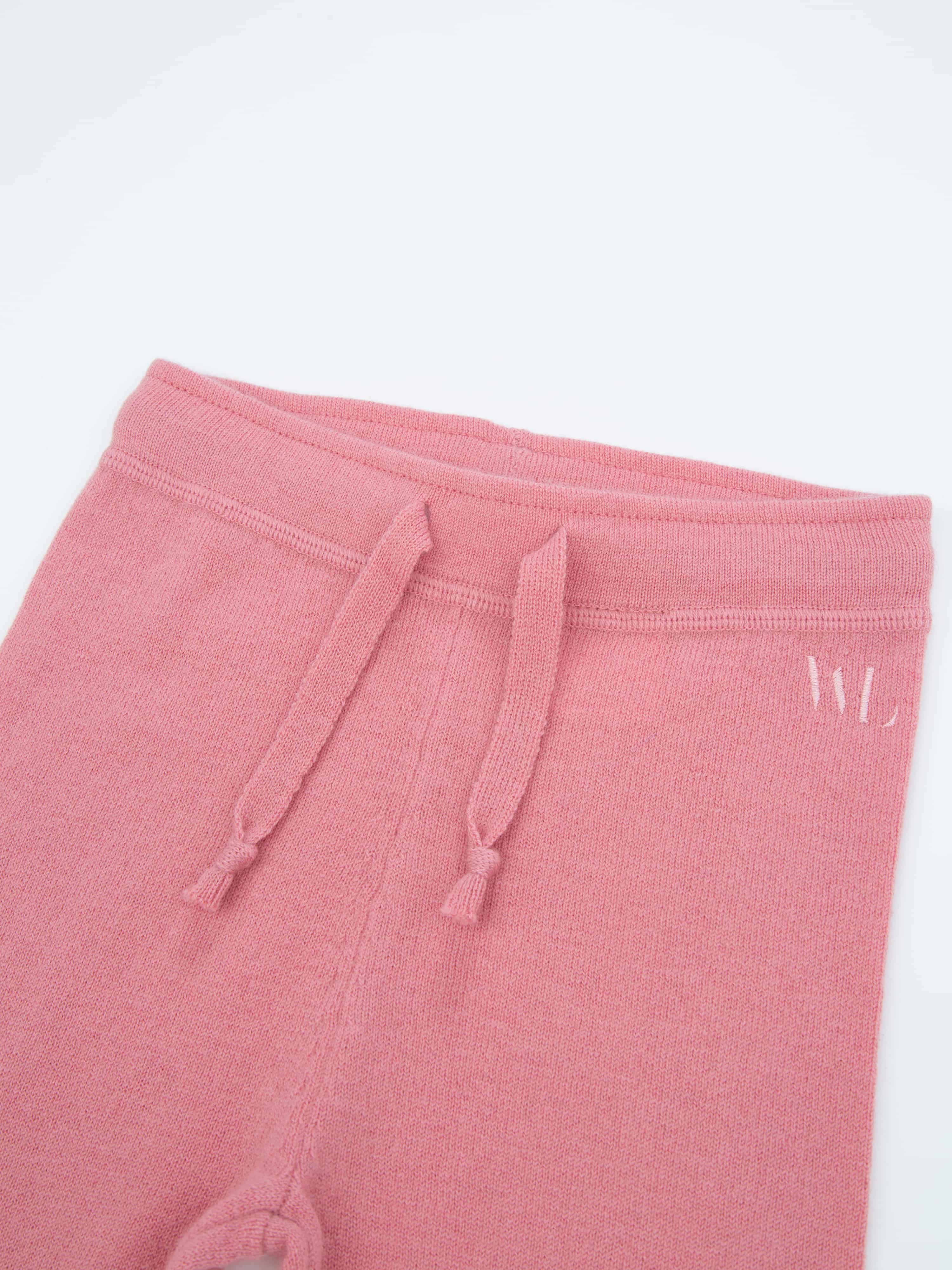 Herøy Ullbukse 0-3 år Rose Blush