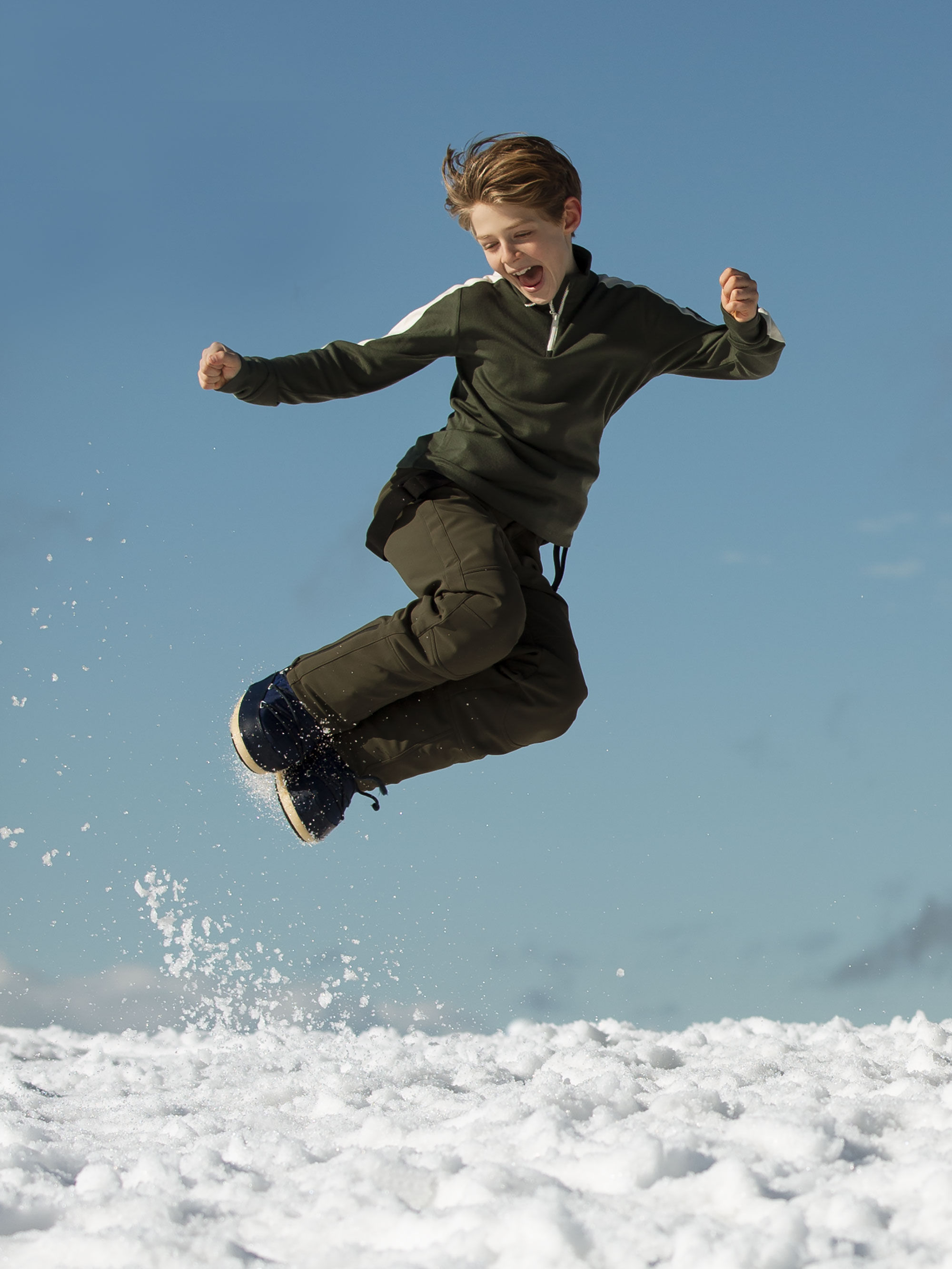 Ål Merino Half-Zip Ulltrøye Green