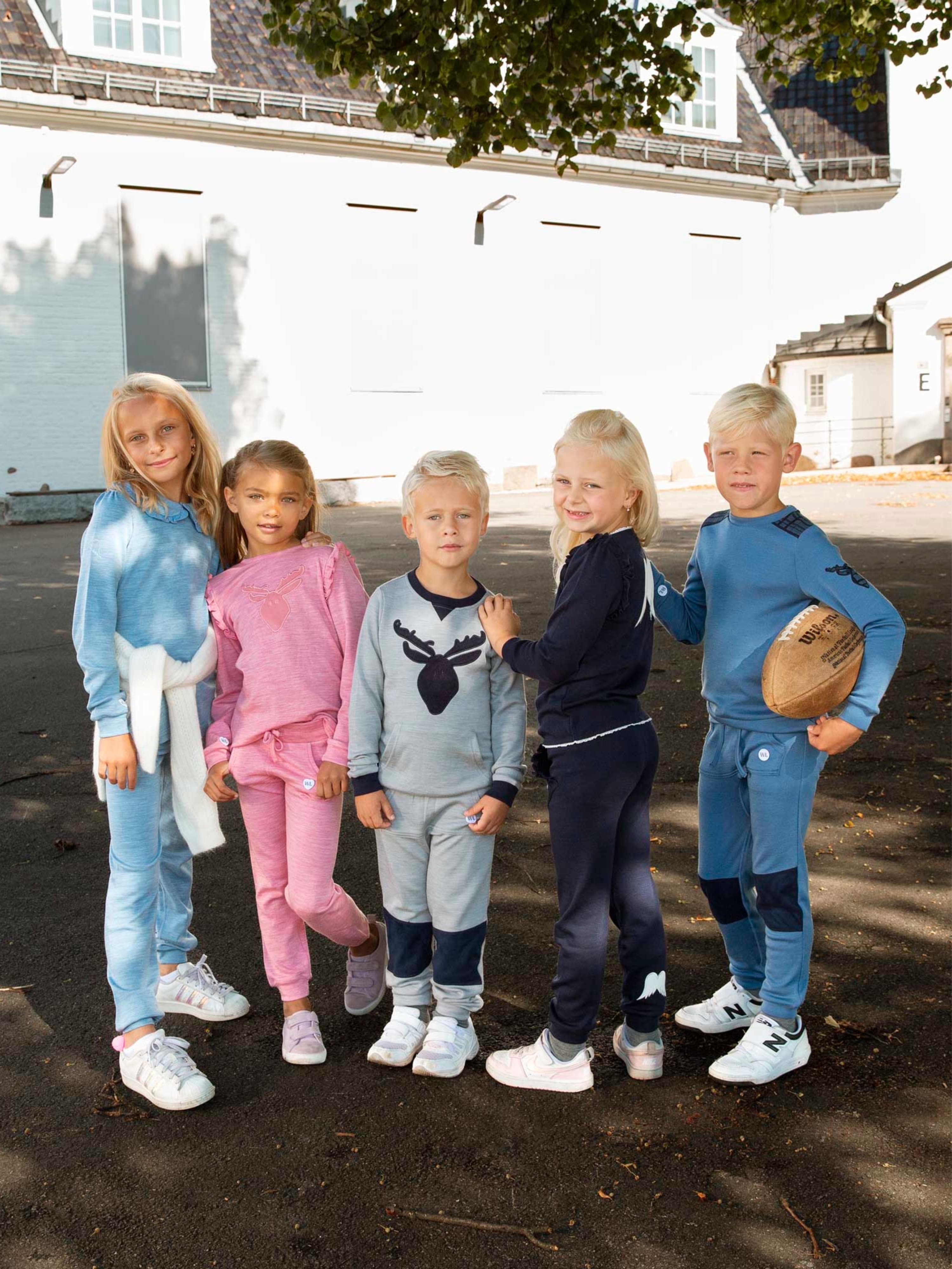 Bergen Ullbukse 3-10 år Berry Blue